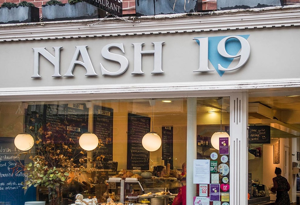 Nash 19 restaurant on Prince's Street in Cork city