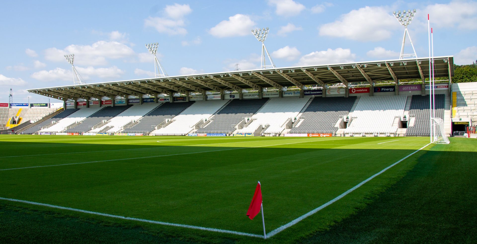 Pairc Ui Chaoimh GAA Stadium empty stands