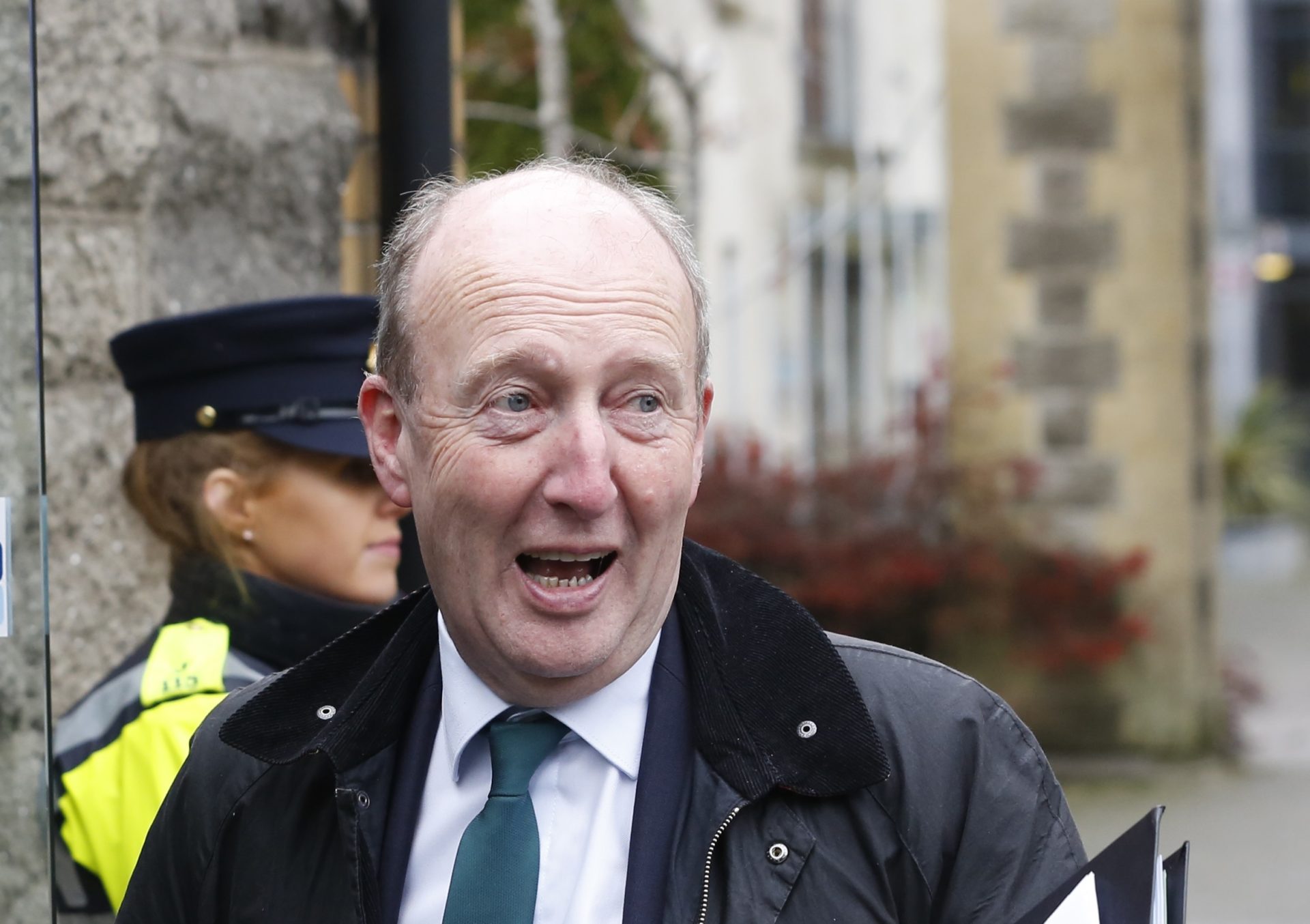 Shane Ross arriving for a Cabinet meeting in Dublin, 9-1-20,