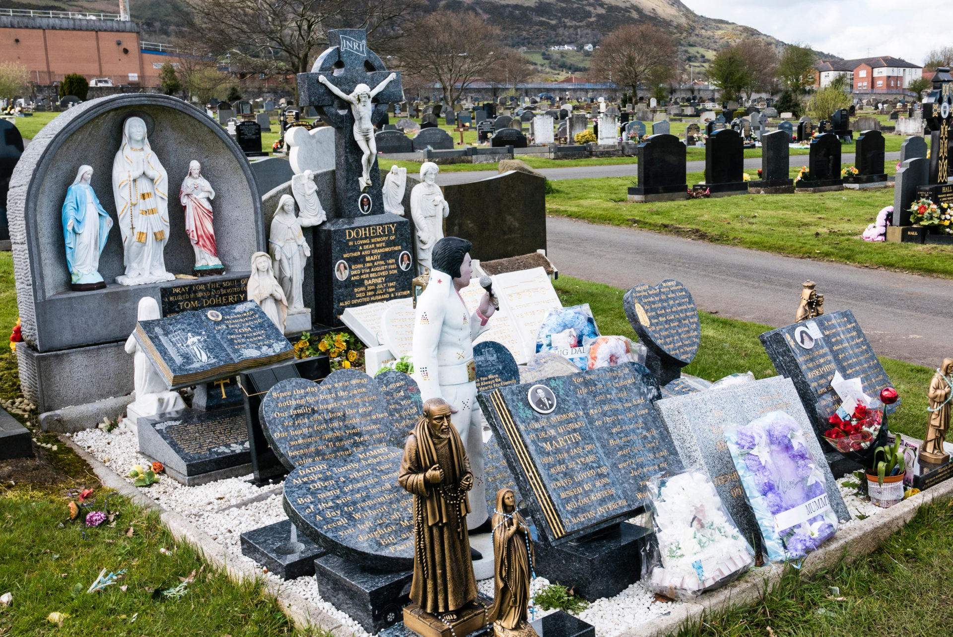 Complaints made over 'enormous' structures at Irish graveyards 