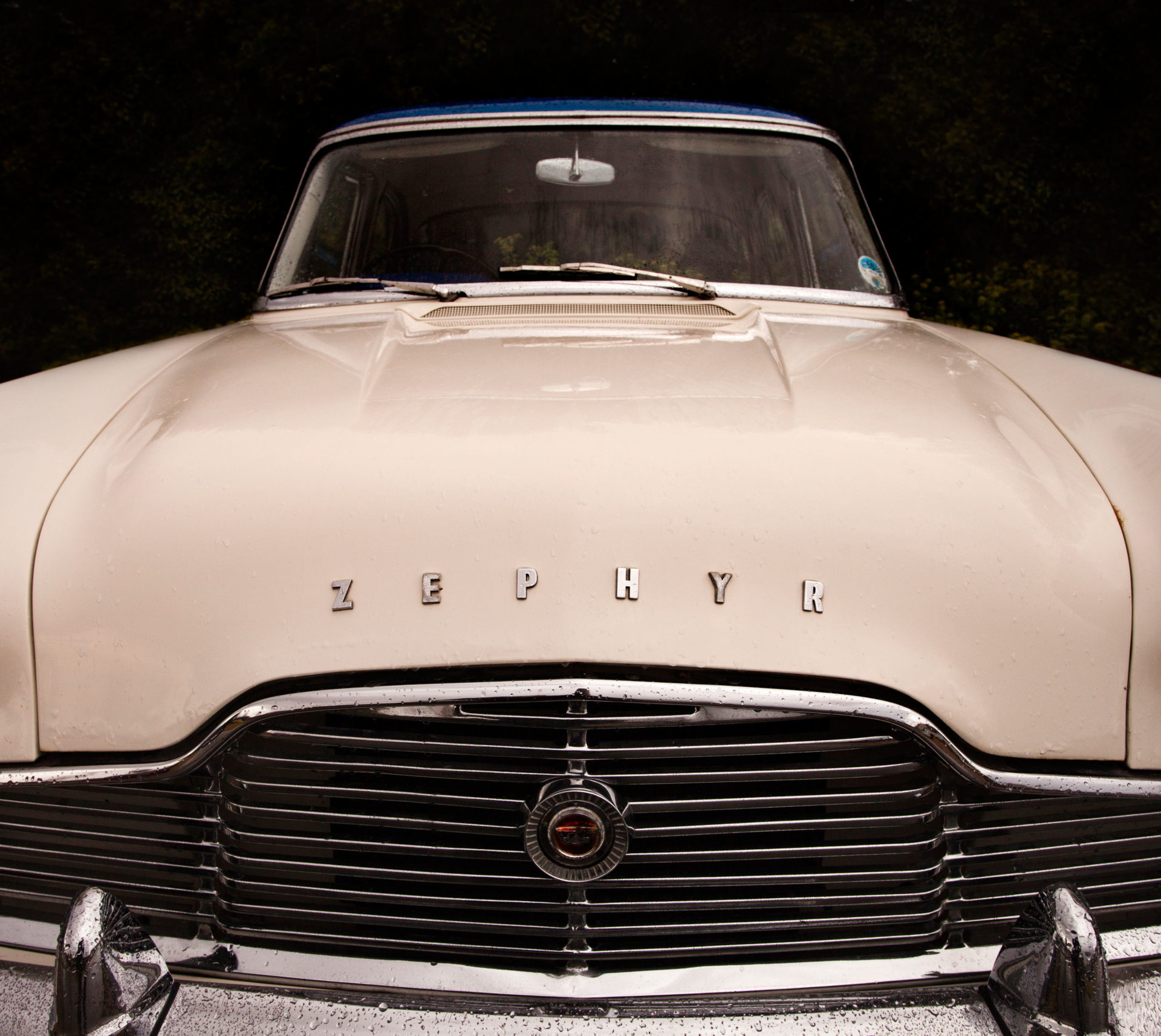 The front of a Ford Zephyr, 22-4-12. 