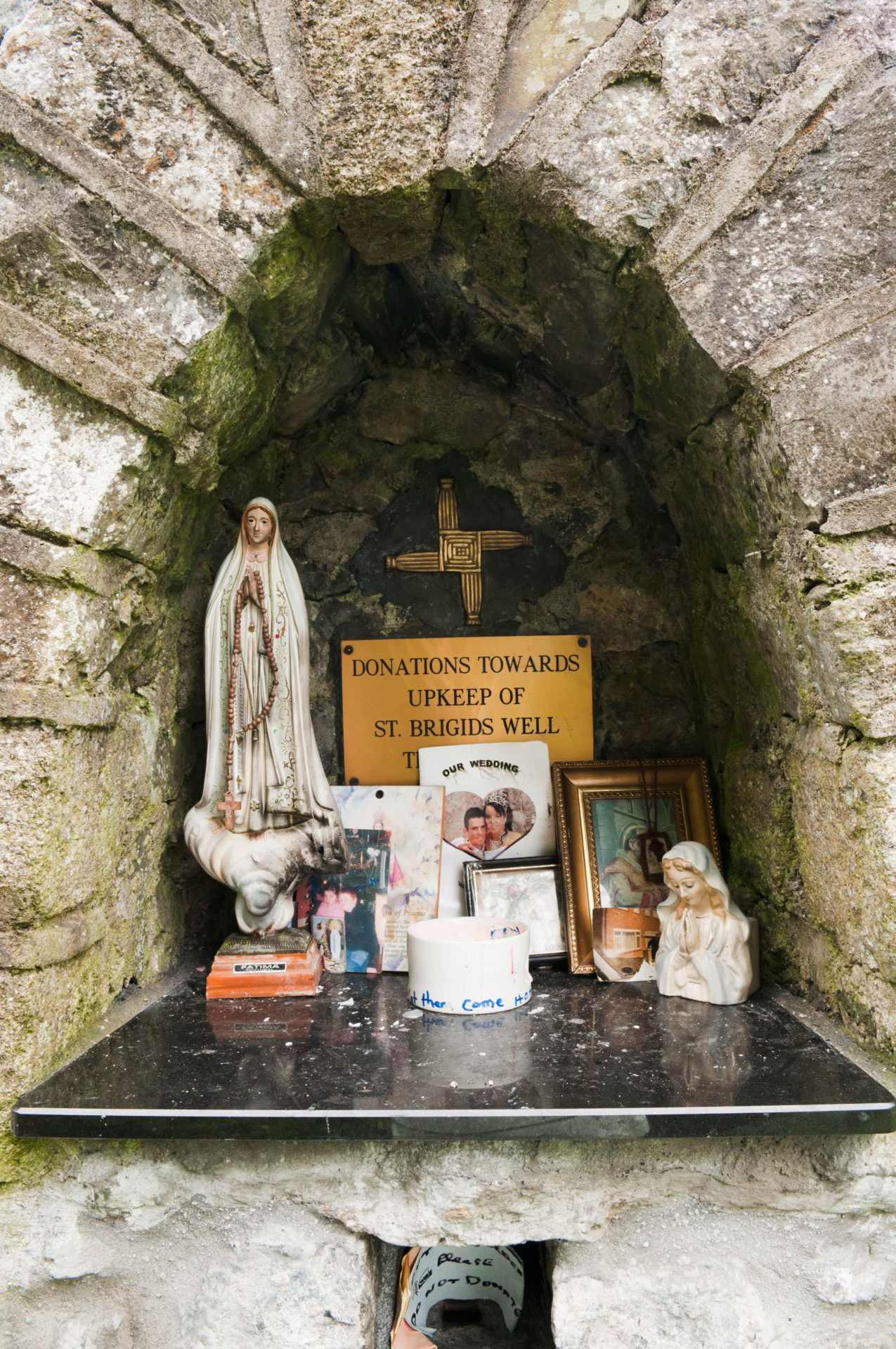 Pilgrims find hope in St Brigid this spring