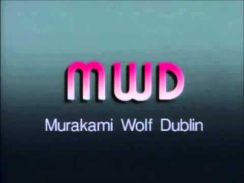 A logo of Murakami-Wolf in 1990
