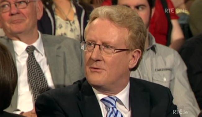 Michael O'Regan on RTÉ. Image: RTÉ.
