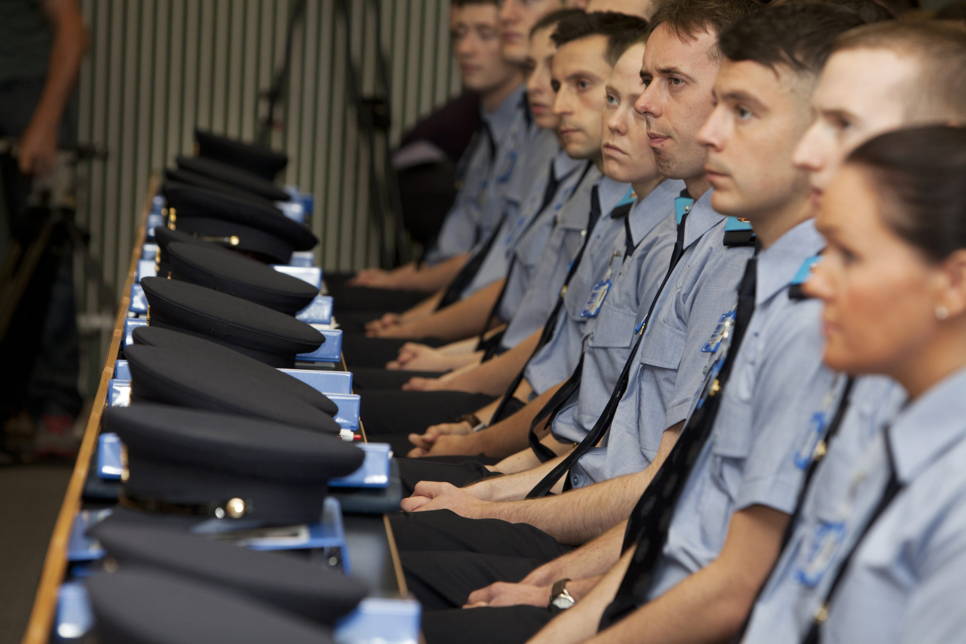 New Garda recruits at Templemore Garda College