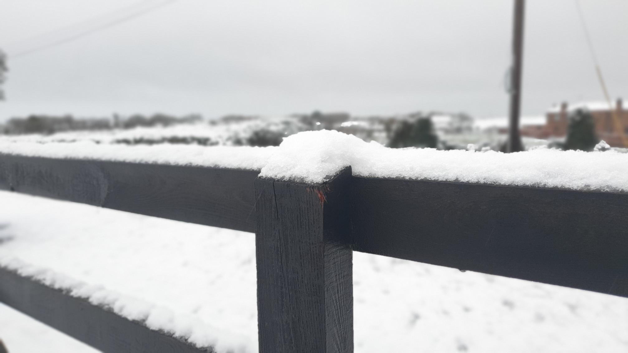 Snowfall in Virginia, Co Cavan, 1-3-24