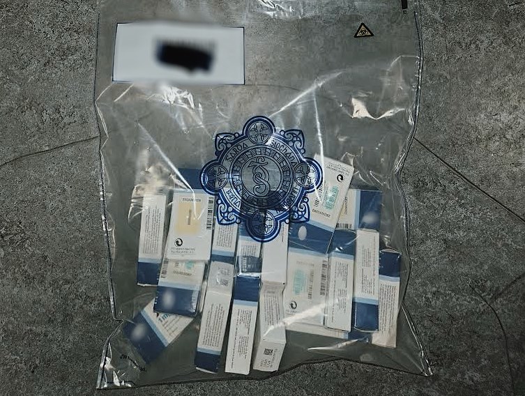 Drugs seized by Gardaí. 