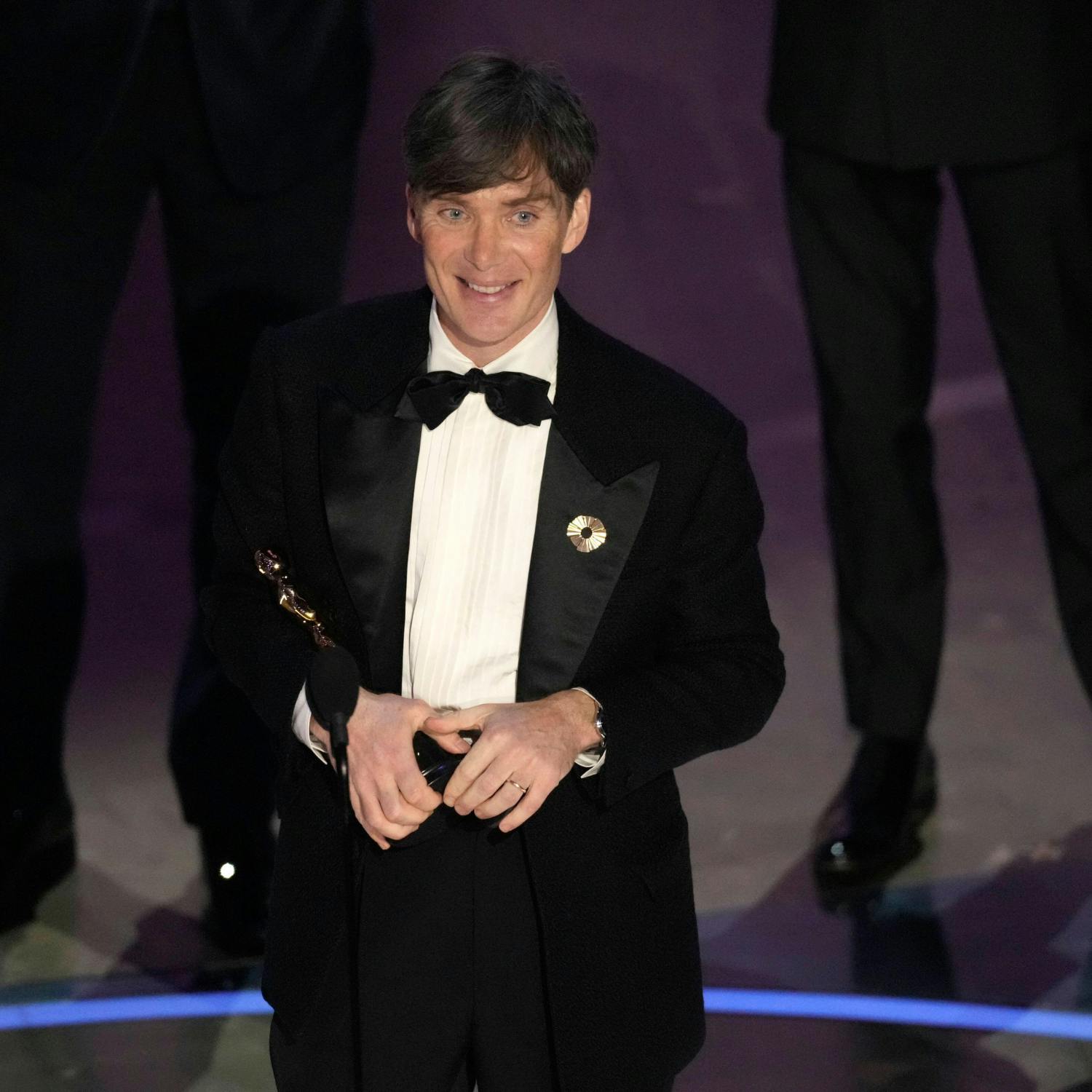 Cillian Murphy accepting Best Actor Oscar for Oppenheimer - 10th March 2024
