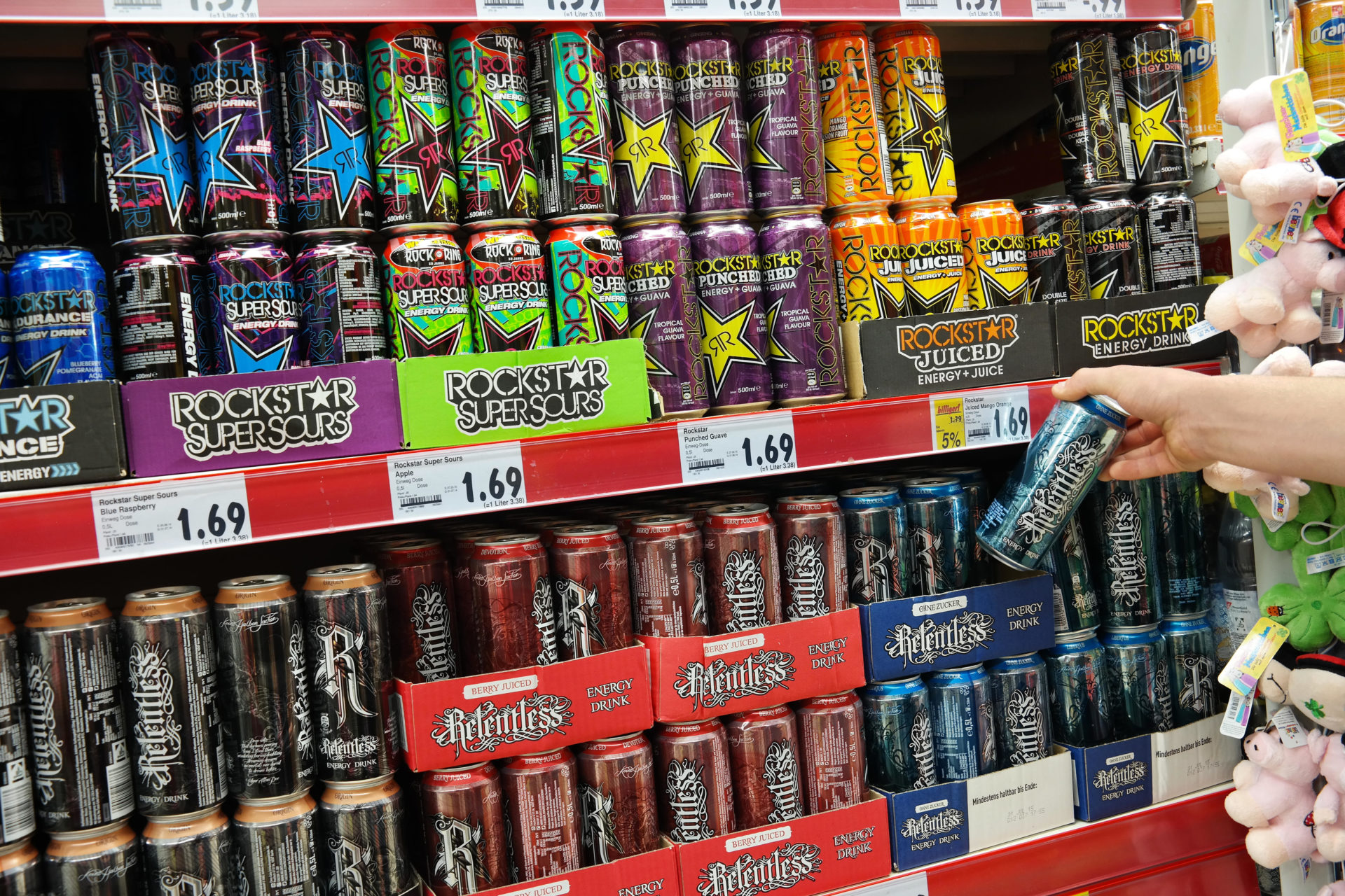 Shopping Trolley Hotline: Red Bull, Monster or Vit Hit?