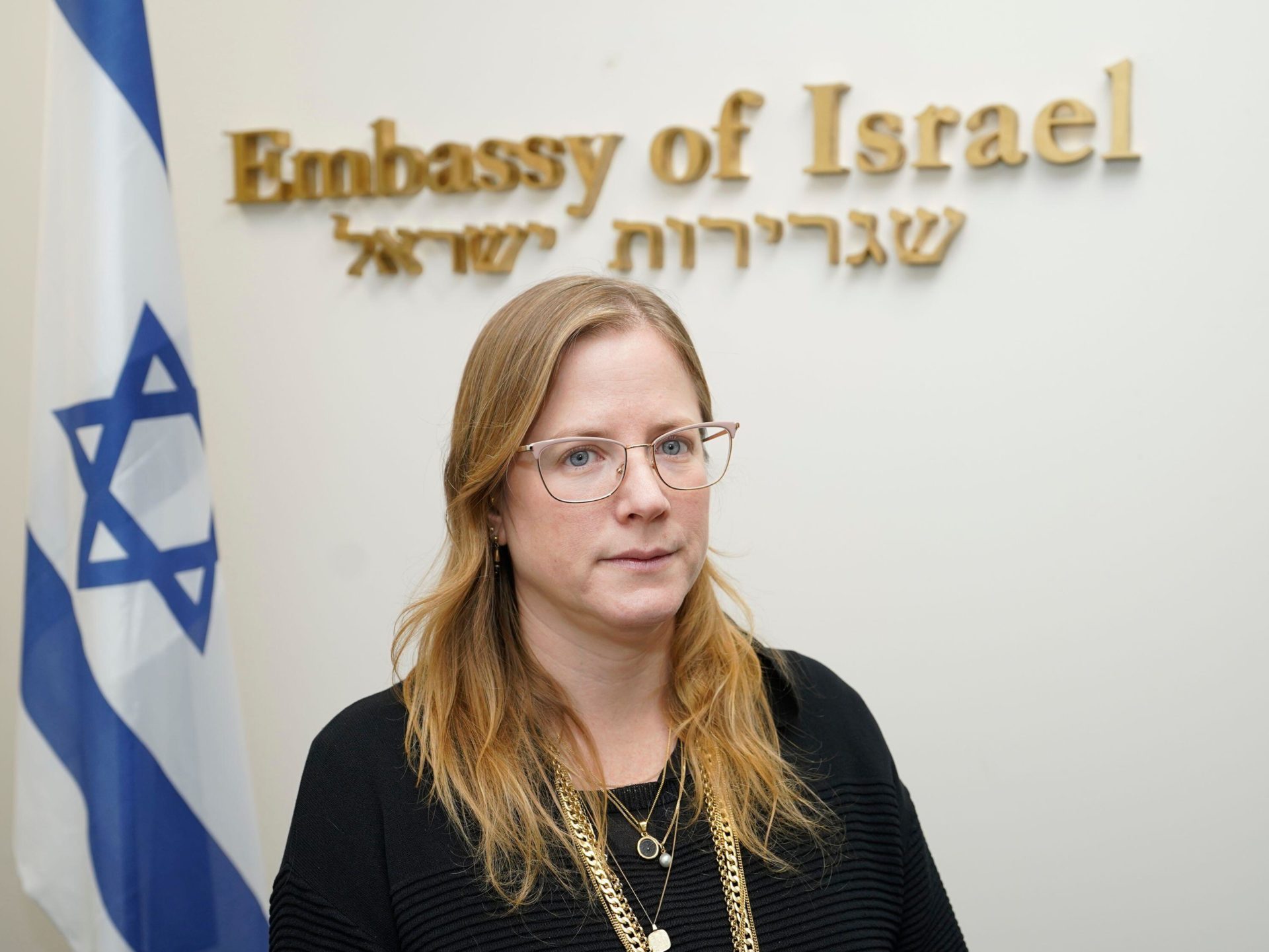 Israel's Ambassador to Ireland Dana Erlich at the Israeli Embassy in Dublin