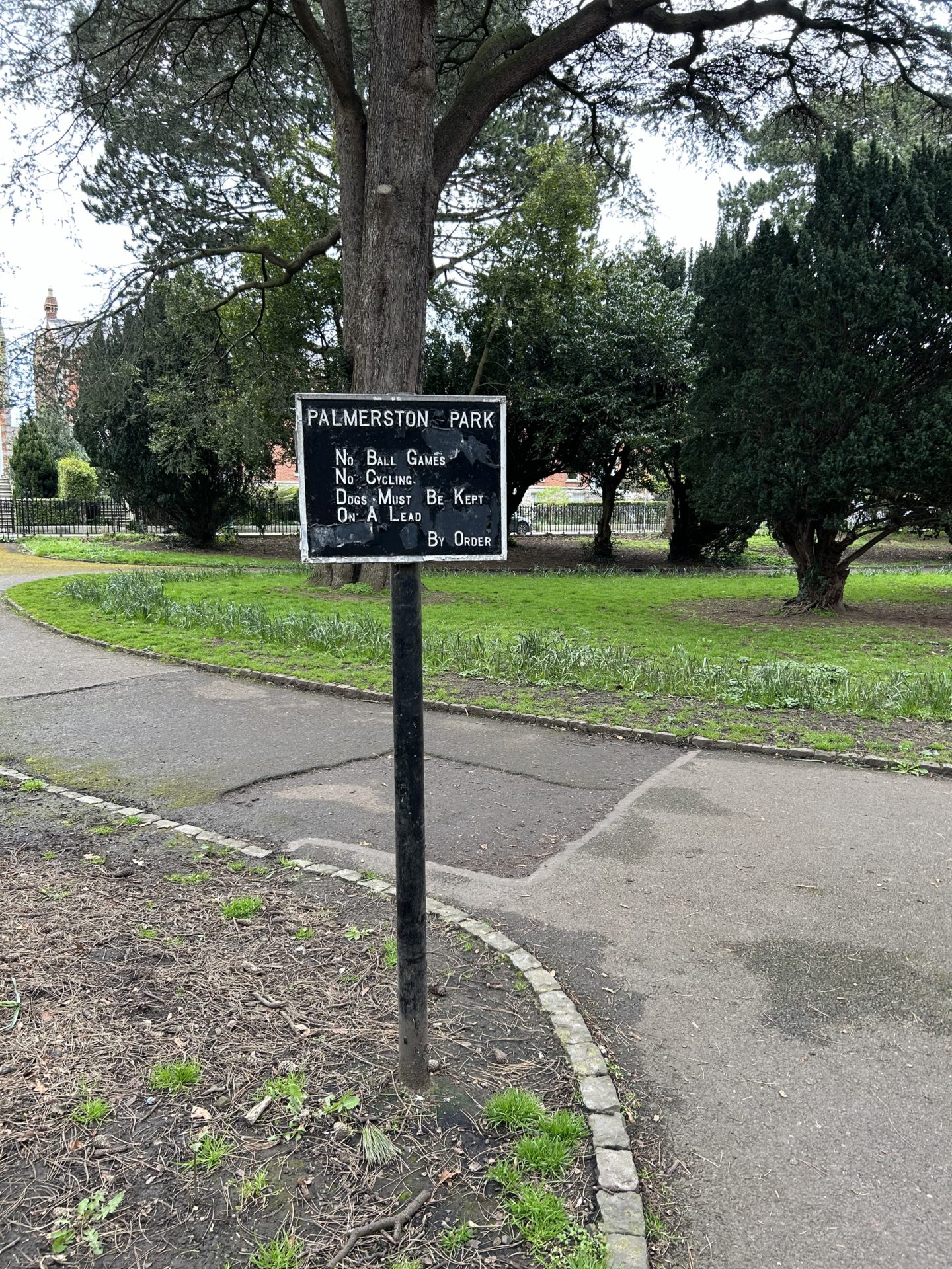 Dublin’s Palmerston Park.
