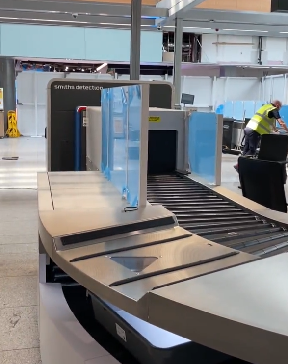 A C3 machine in Dublin Airport, 9-5-23