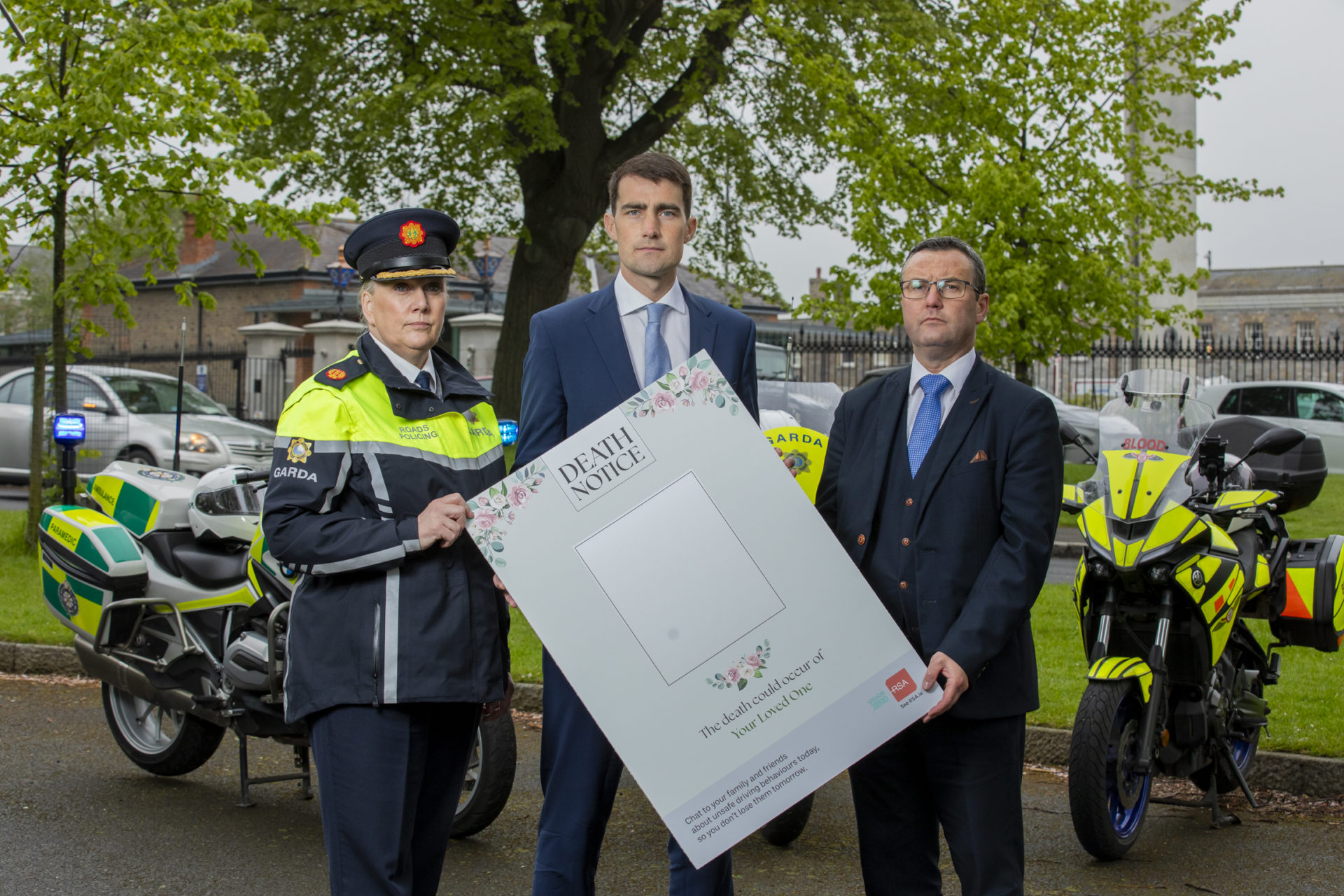 'Death notice' among new road safety campaign for Bank Holiday - Vimarsana News