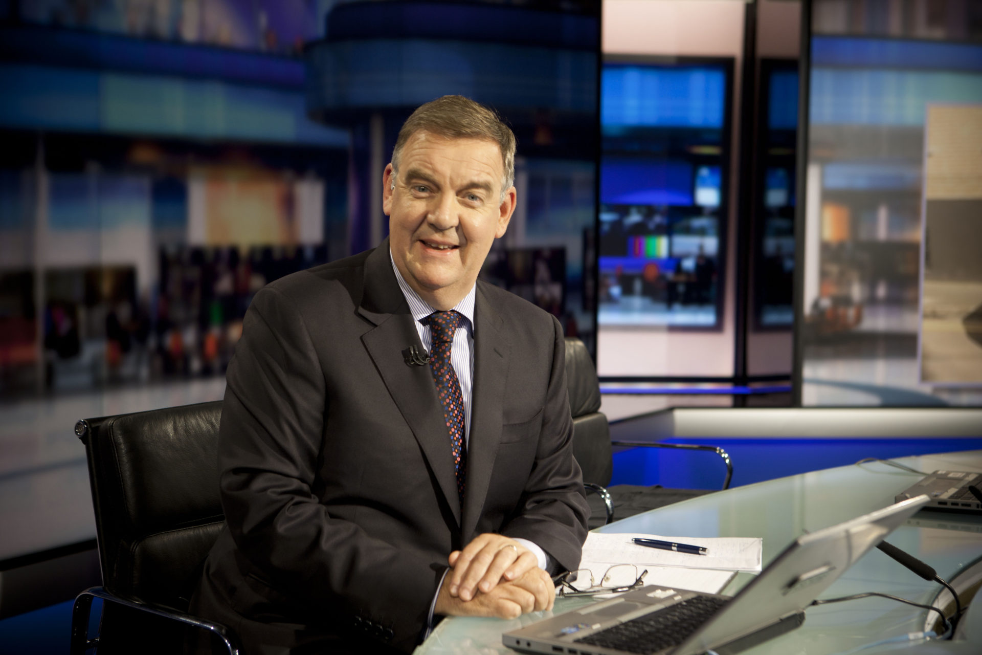 Bryan Dobson on his last day presenting the RTE Six One News after 21 years 25 October 2017