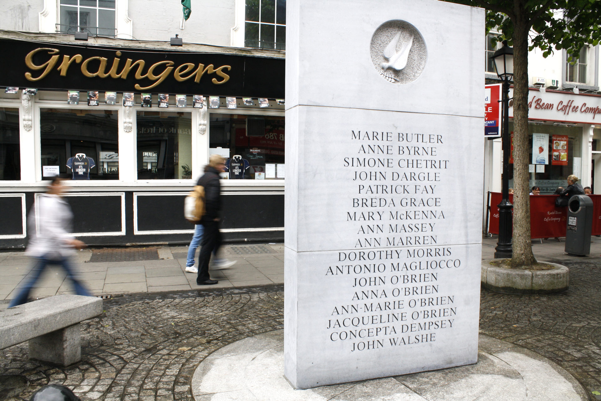 Dublin-Monaghan bombings memorial in Dublin.