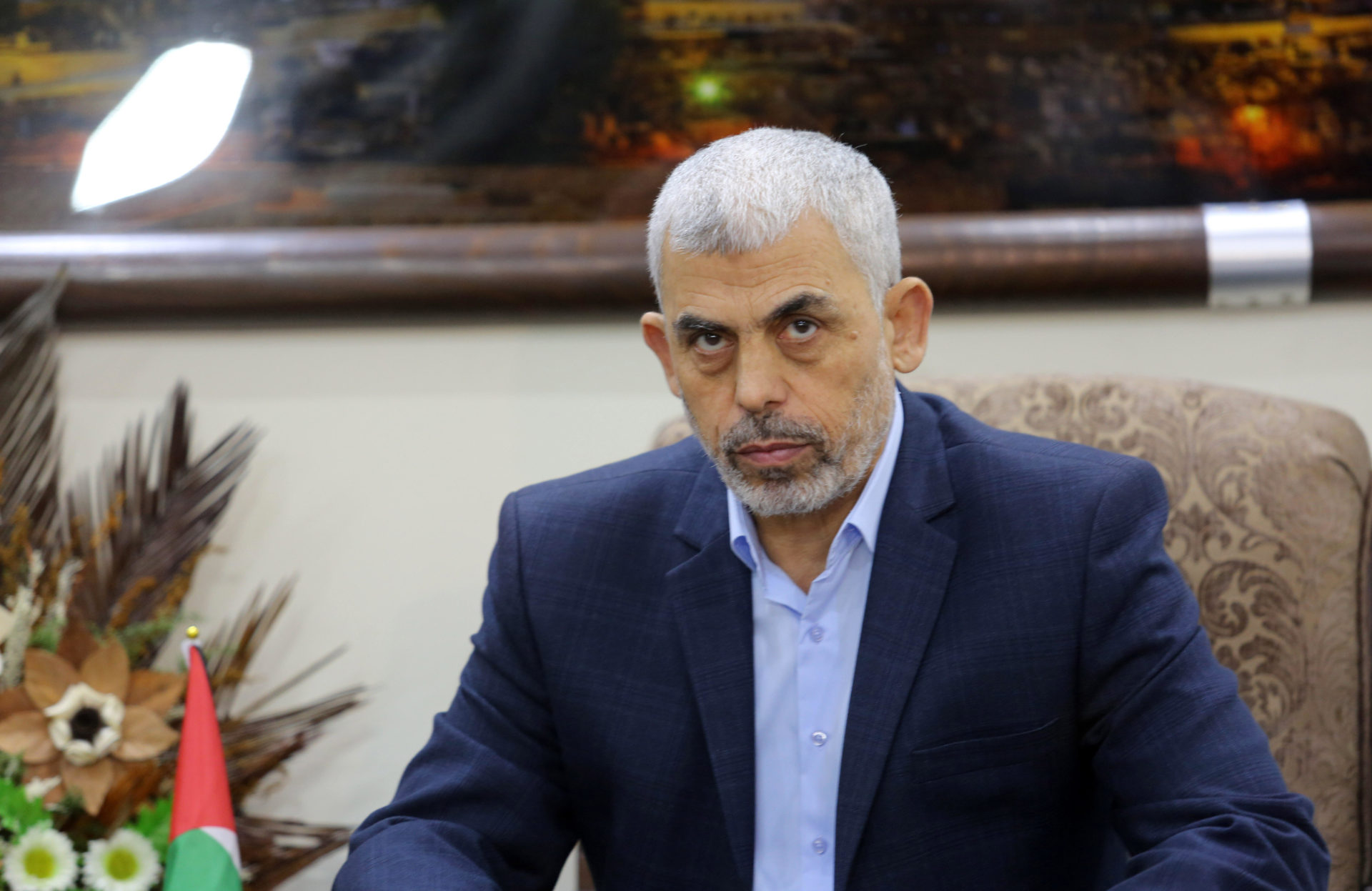 Hamas leader Yahya Sinwar. Image: ZUMA Press, Inc. / Alamy Stock Photo 
