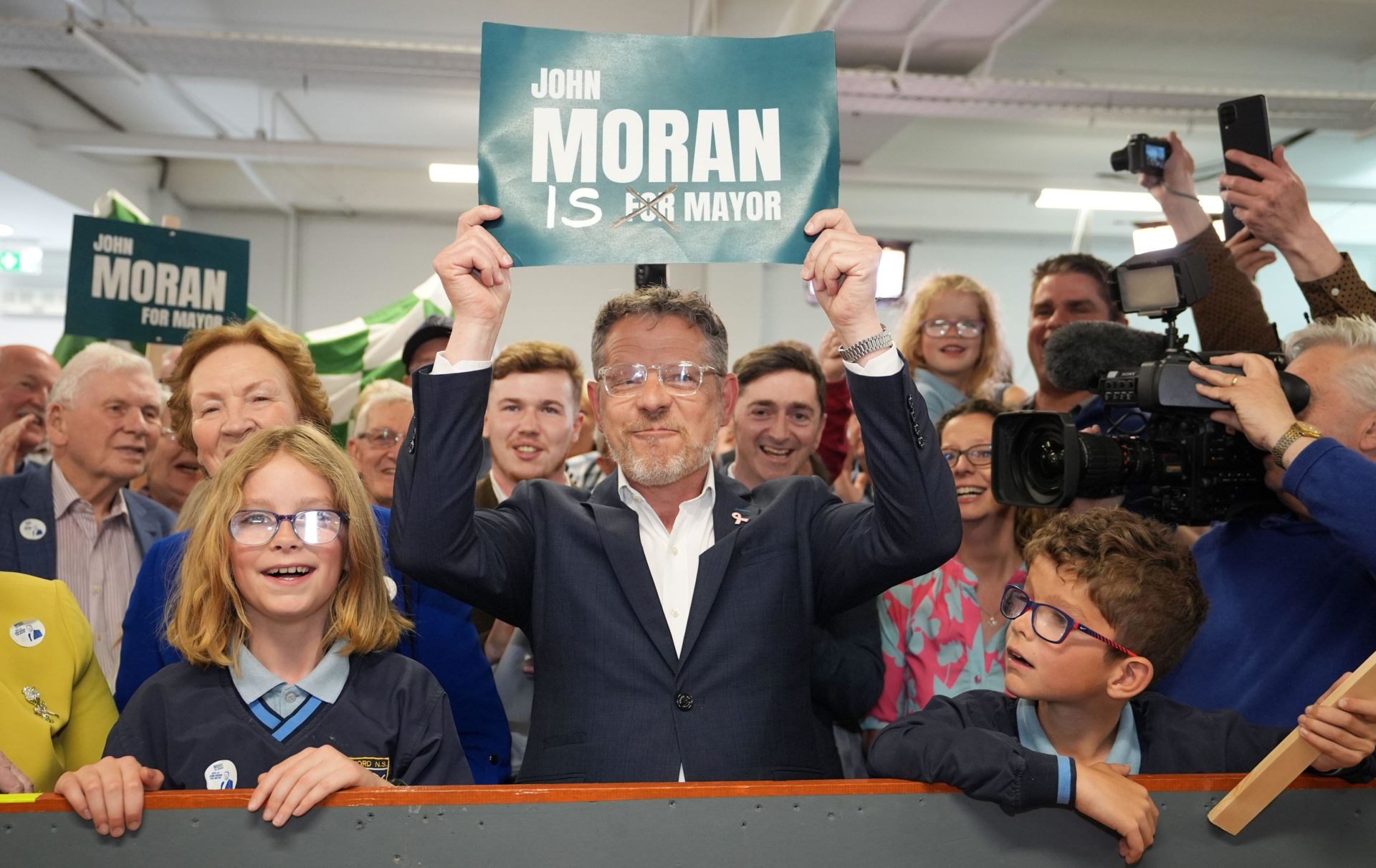 John Moran makes history as Ireland’s first directly elected mayor