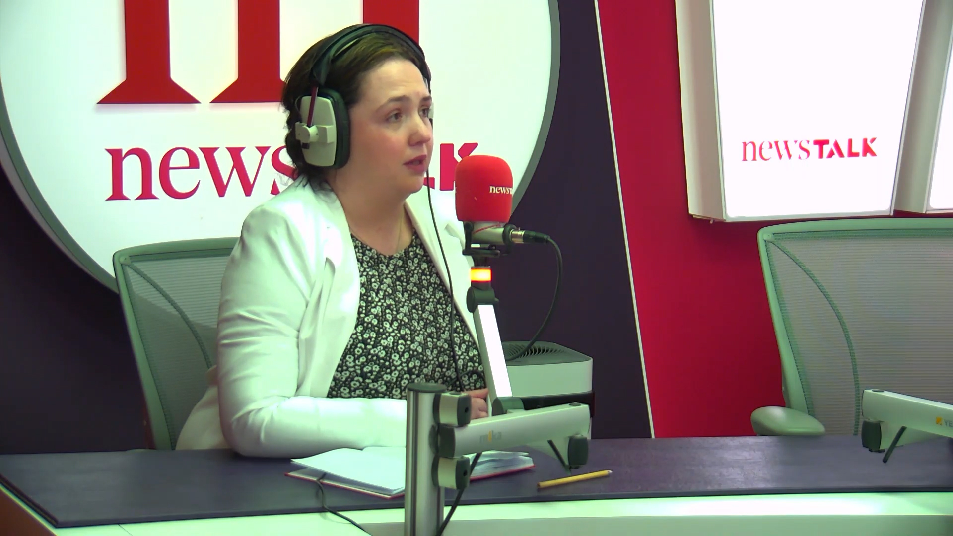 Mandy Kelly speaking on The Hard Shoulder, 17-6-24