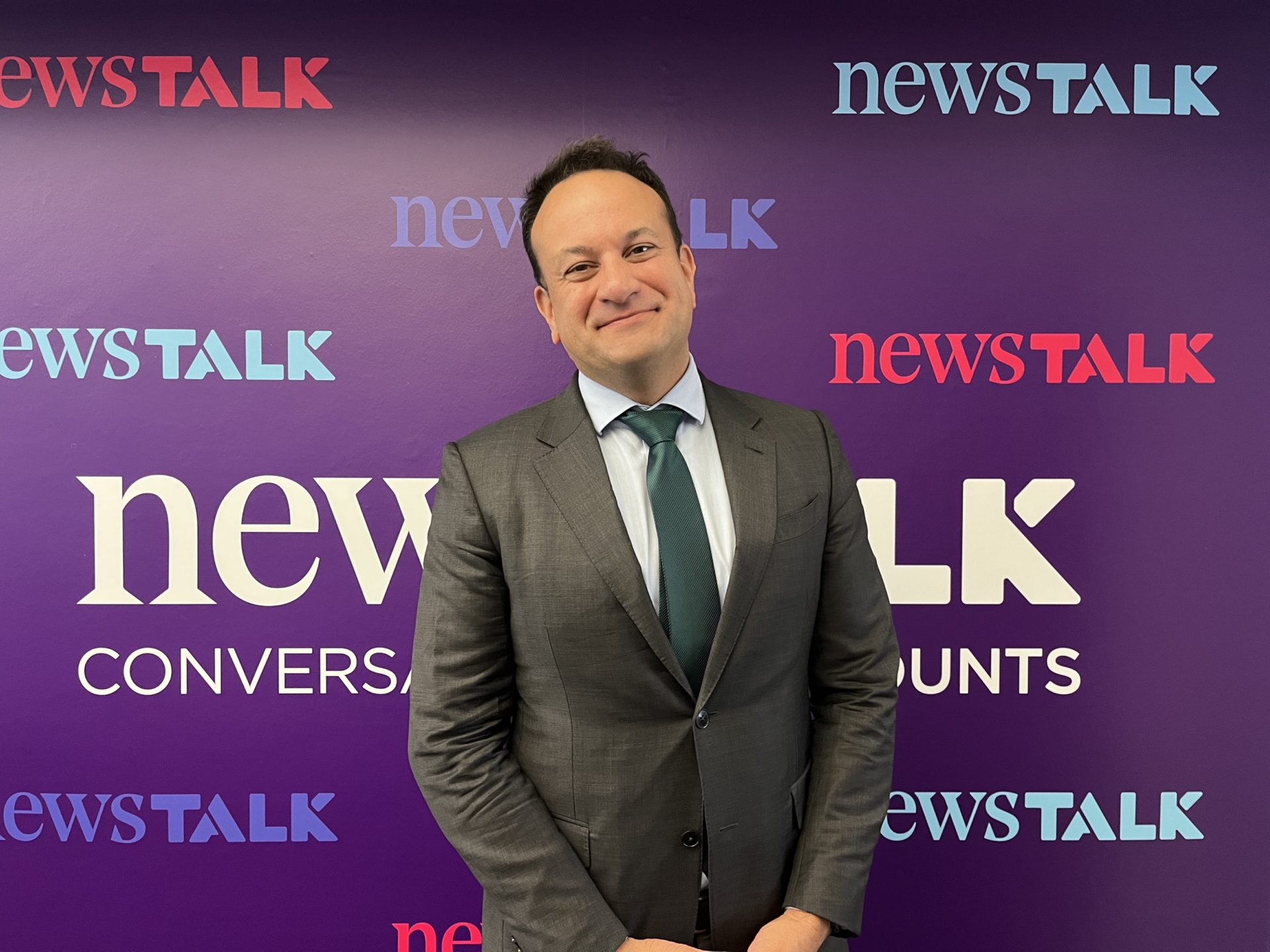 Leo Varadkar discussing Pride in Newstalk