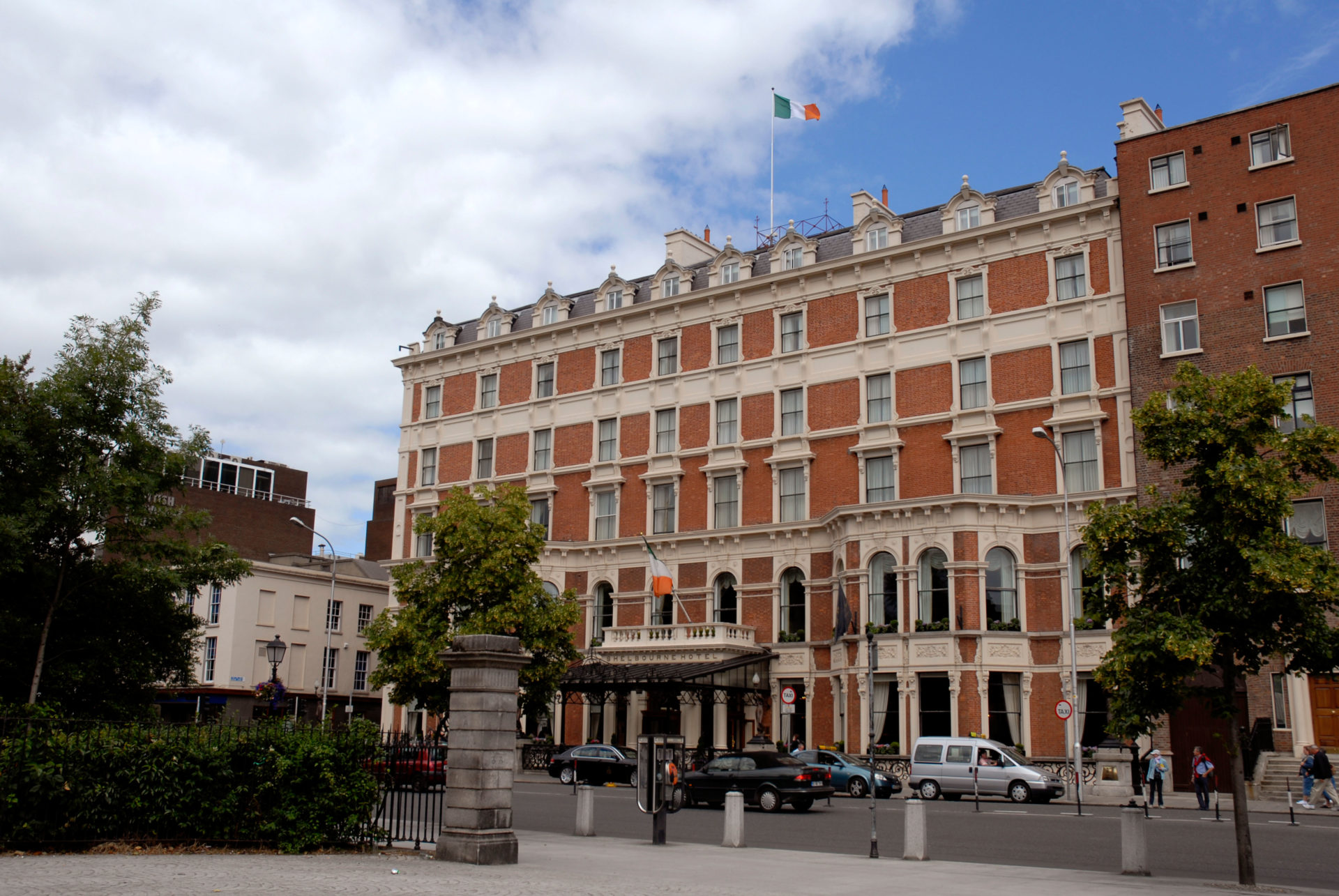 Shelbourne Hotel in Dublin. Image: claude thibault / Alamy Stock Photo 
