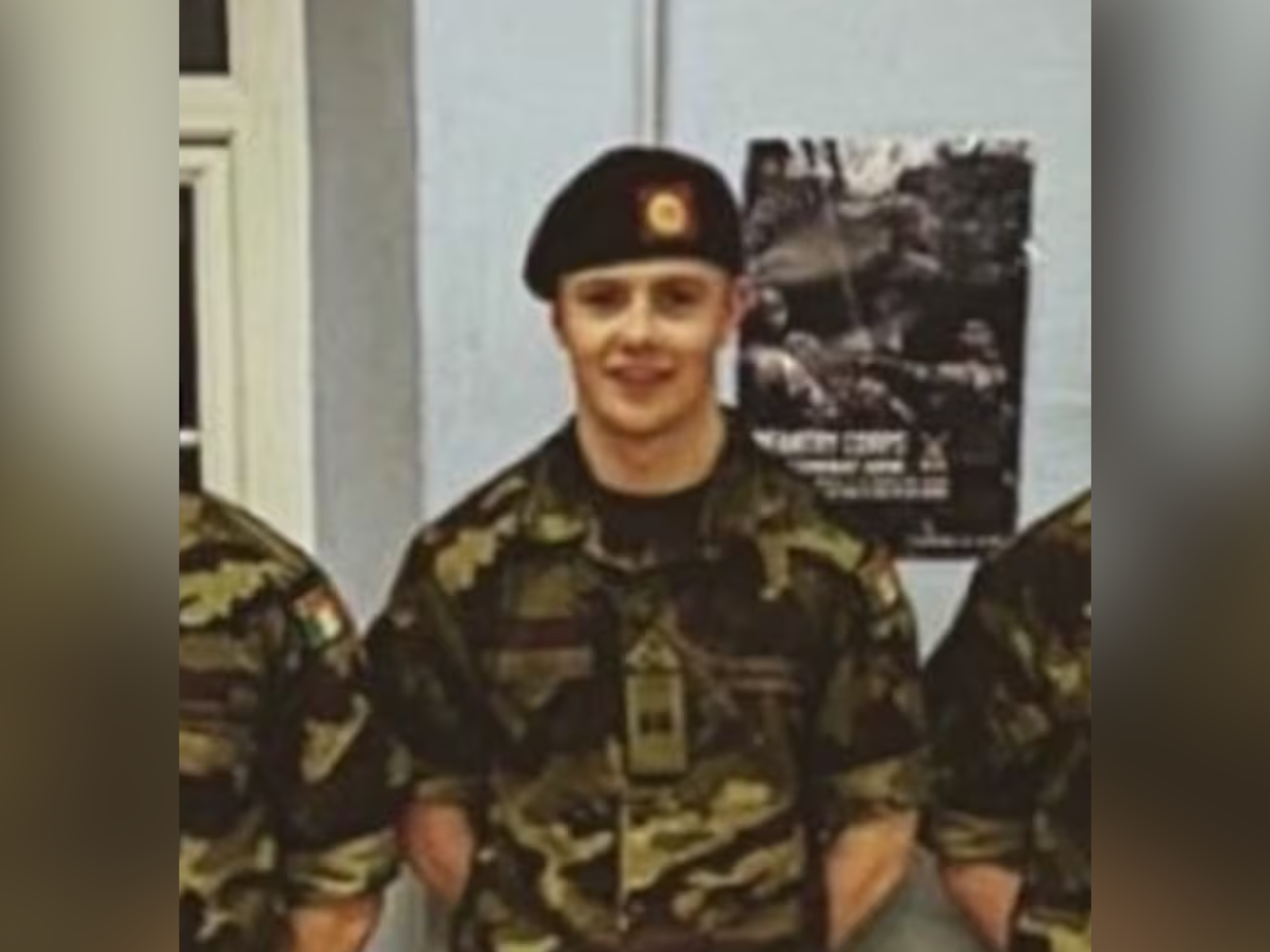 File photo of Defence Forces soldier Cathal Crotty.