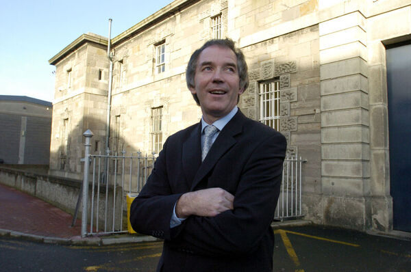 File photo of Governor John Lonergan outside Mountjoy Prison