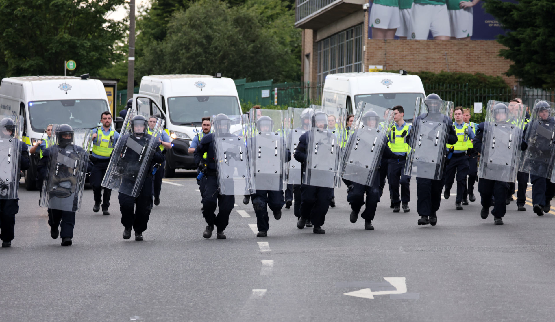 Gardaí in Coolock.