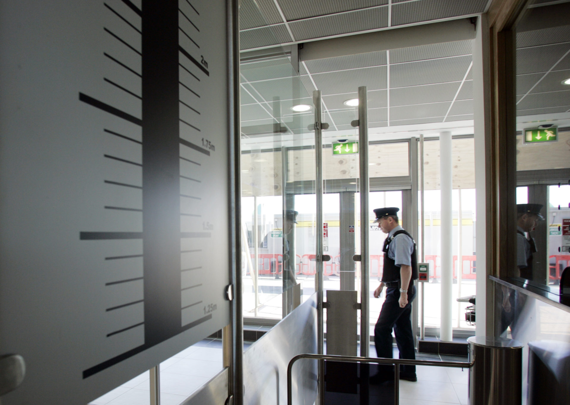 The Garda National Immigration Bureau (GNIB) facility at Dublin Airport