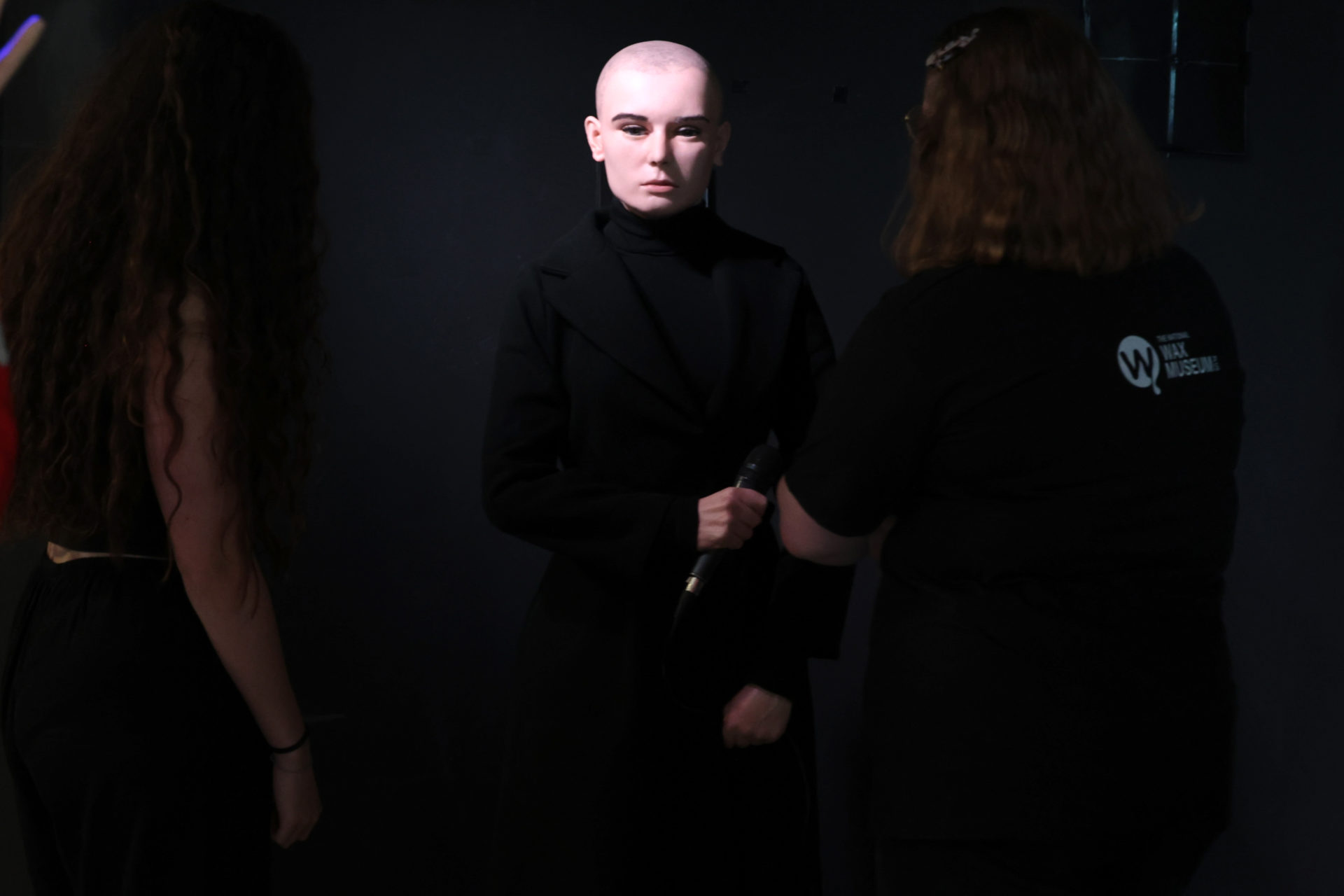 The Sinéad O’Connor wax figure at the National Wax Museum