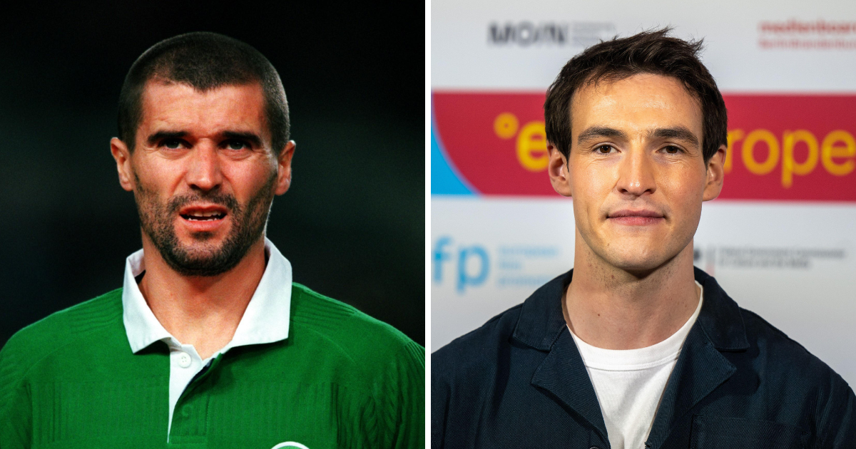 Roy Keane and ?anna Hardwicke. Images: PA Images / Alamy Stock Photo 