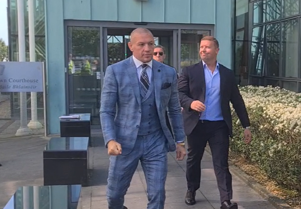 Conor McGregor leaves Blanchardstown District Court