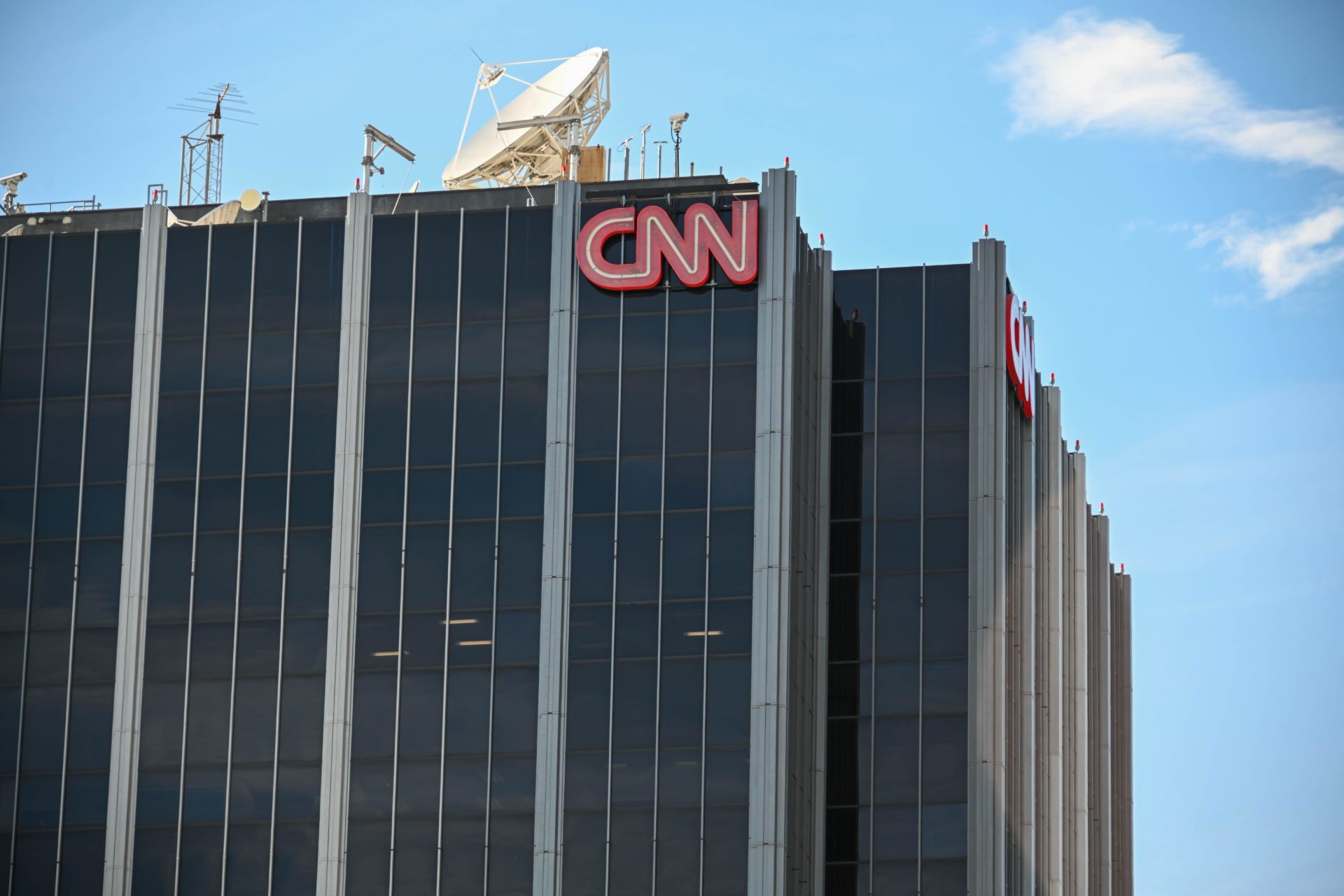 A CNN building in Los Angeles, 30-12-20