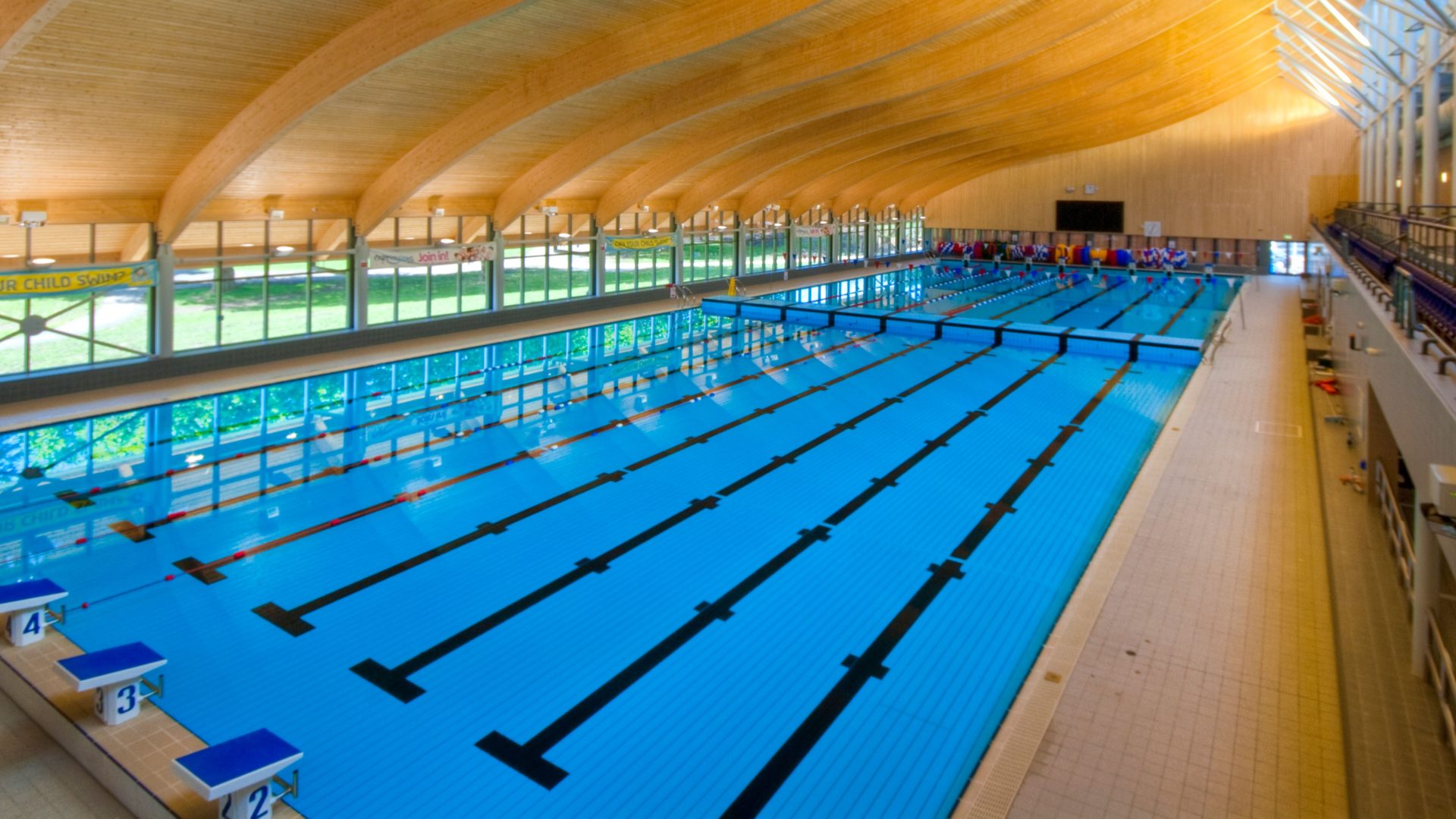 An Olympic-sized swimming pool, 30-7-09.