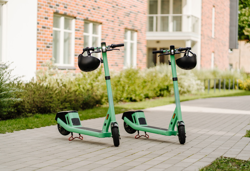 Bolt e-scooters