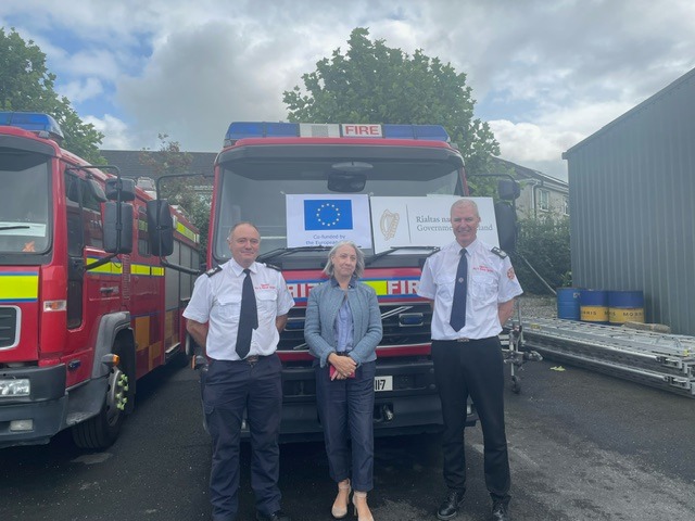 Tipperary fire truck on its way to Ukraine. 