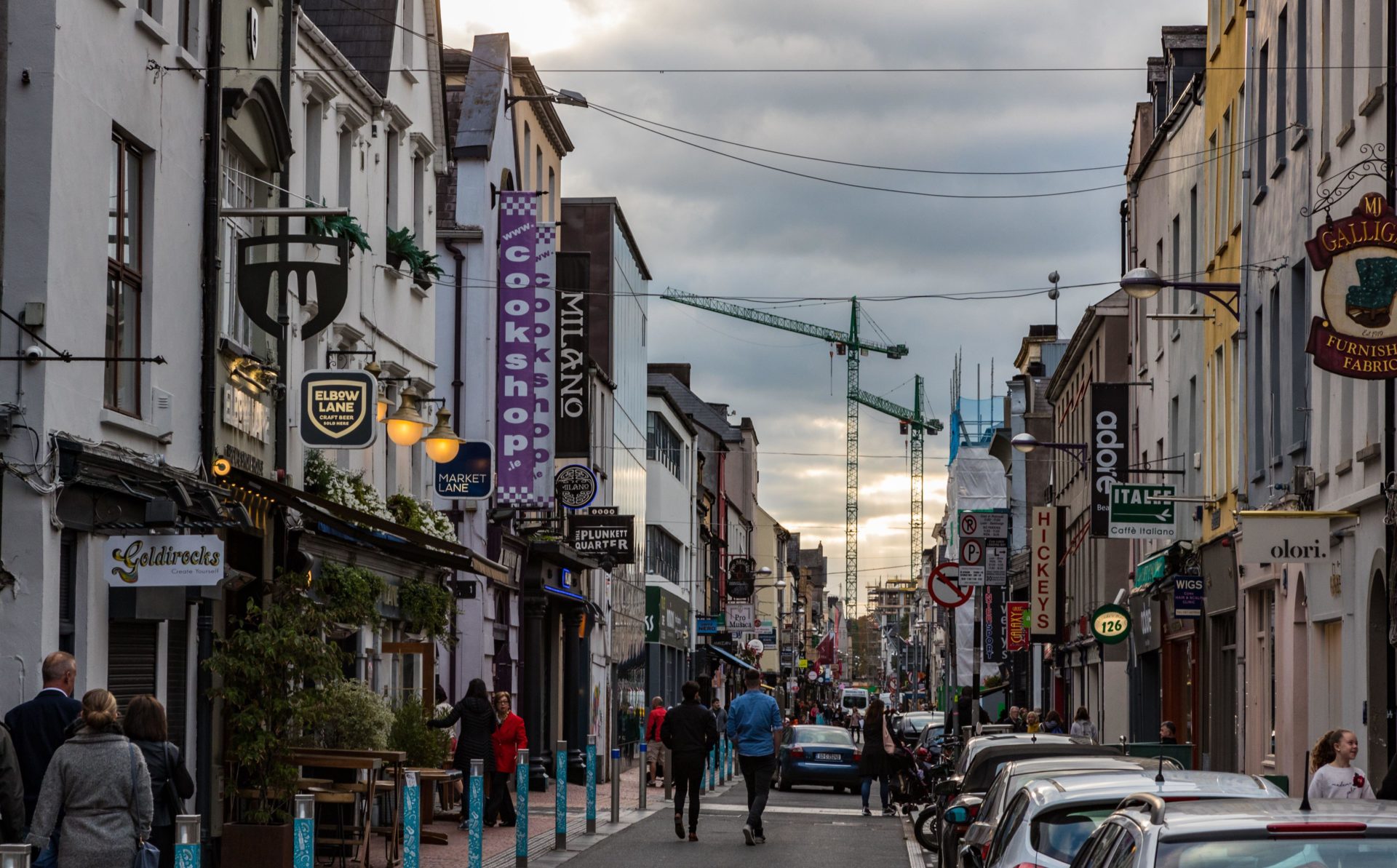 File photo of Oliver Plunkett Street in Cork city centre