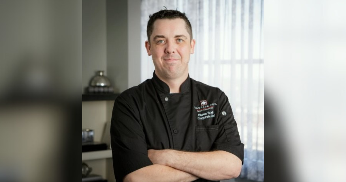 44-year-old chef Shaun Brady.