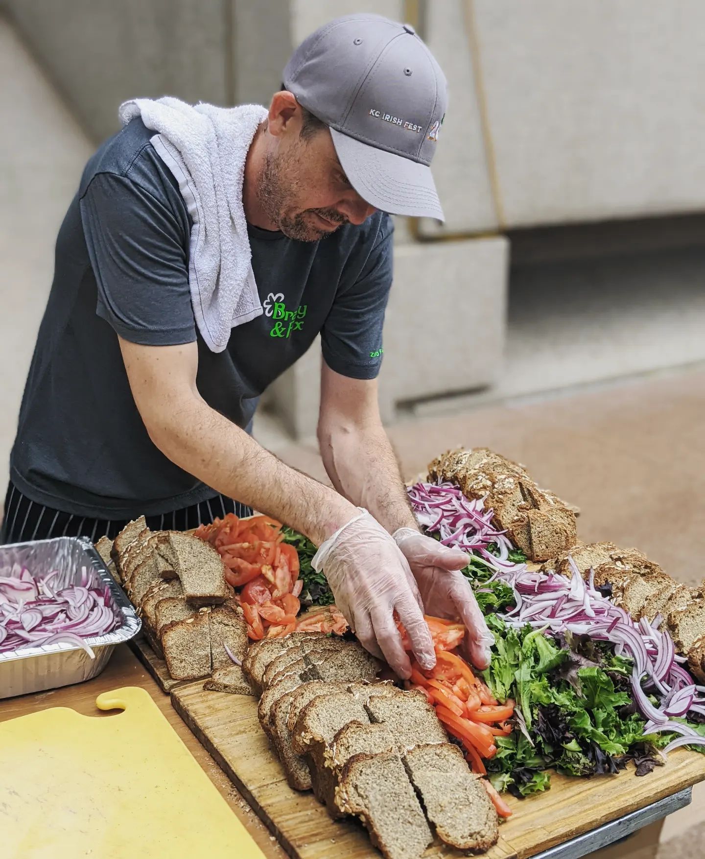 44-year-old chef Shaun Brady.