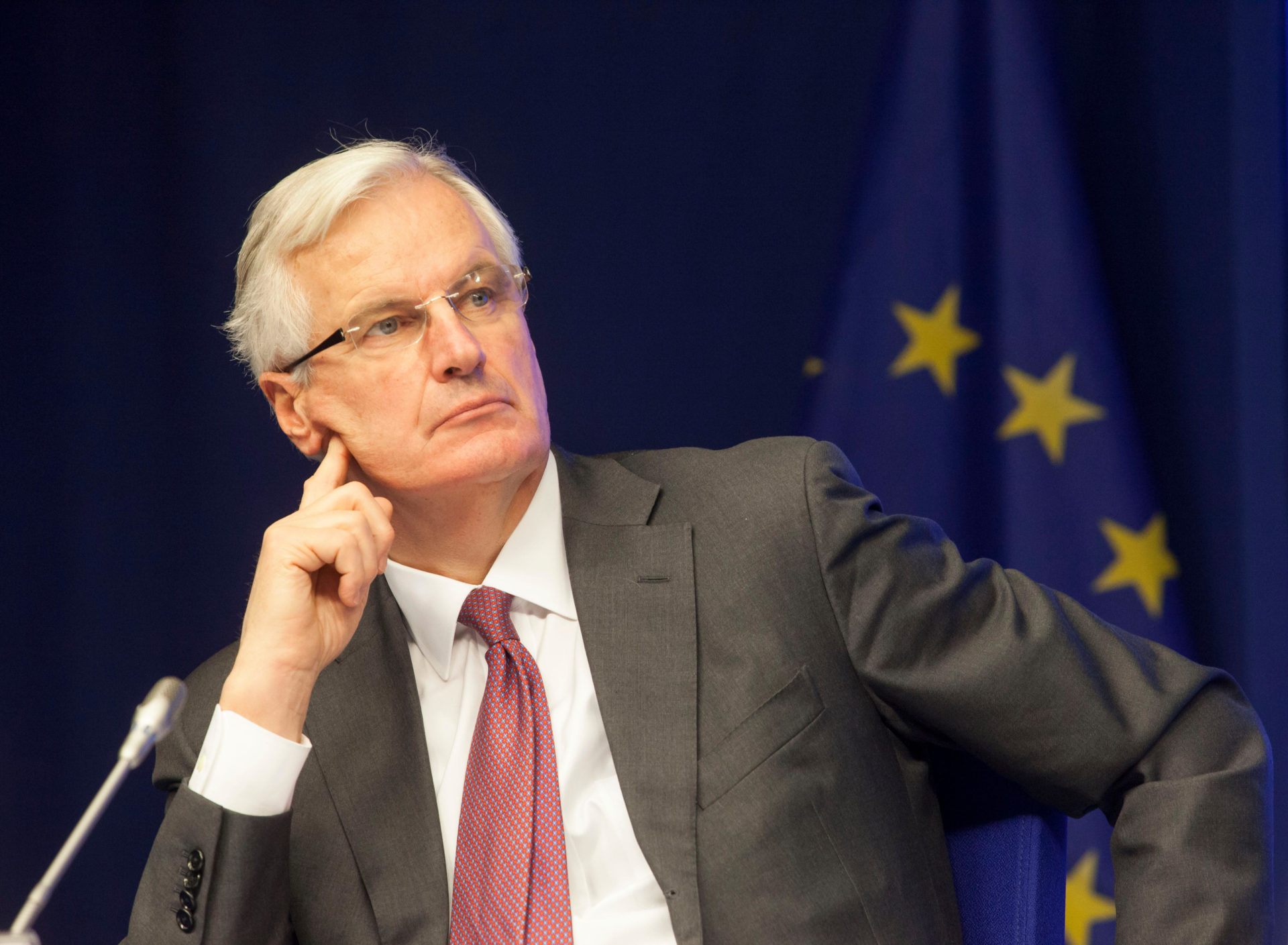 Michel Barnier. Image: Bernal Revert/Alamy Live News