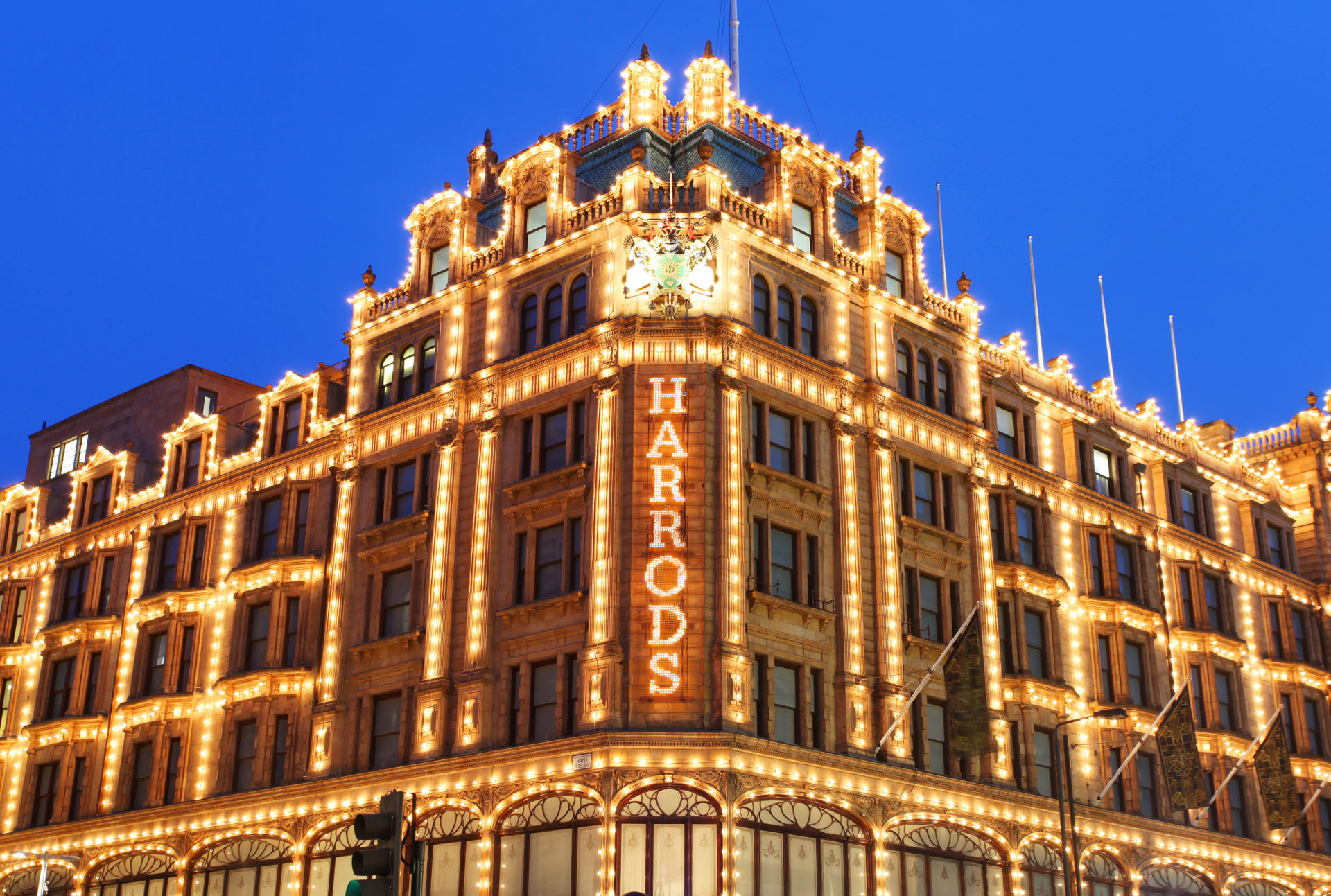 Harrods department store in London, 27-5-13.