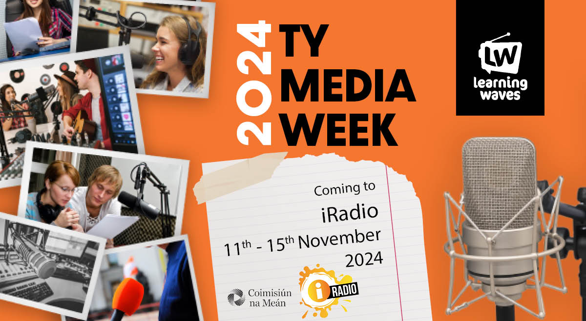 Are you in Transition Year? Do you want to learn about what it's like to work with iRadio?We've just launched our TY Media Week and we want to hear from you!