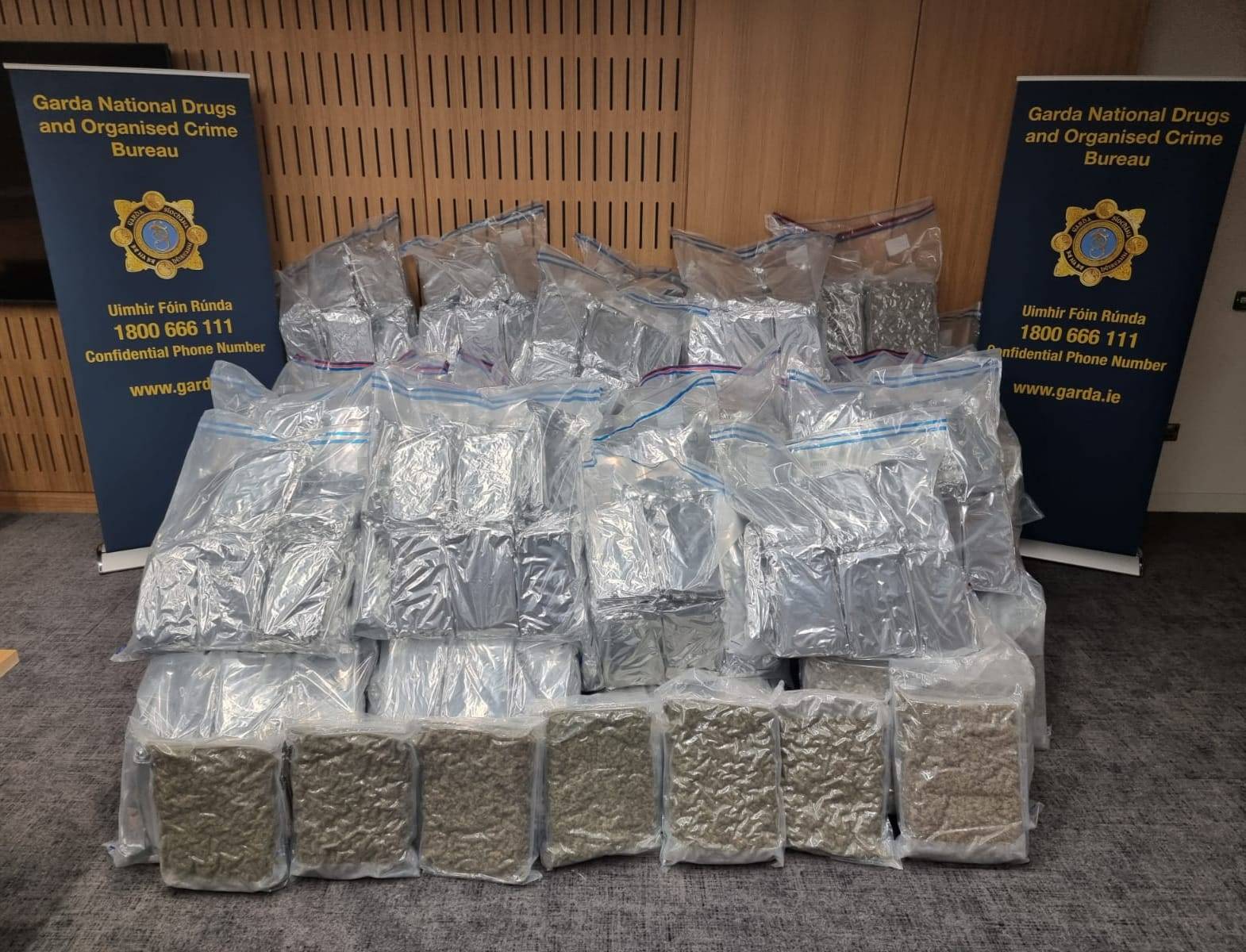 Cannabis worth €8.5m seized in major operation in Dublin | Newstalk