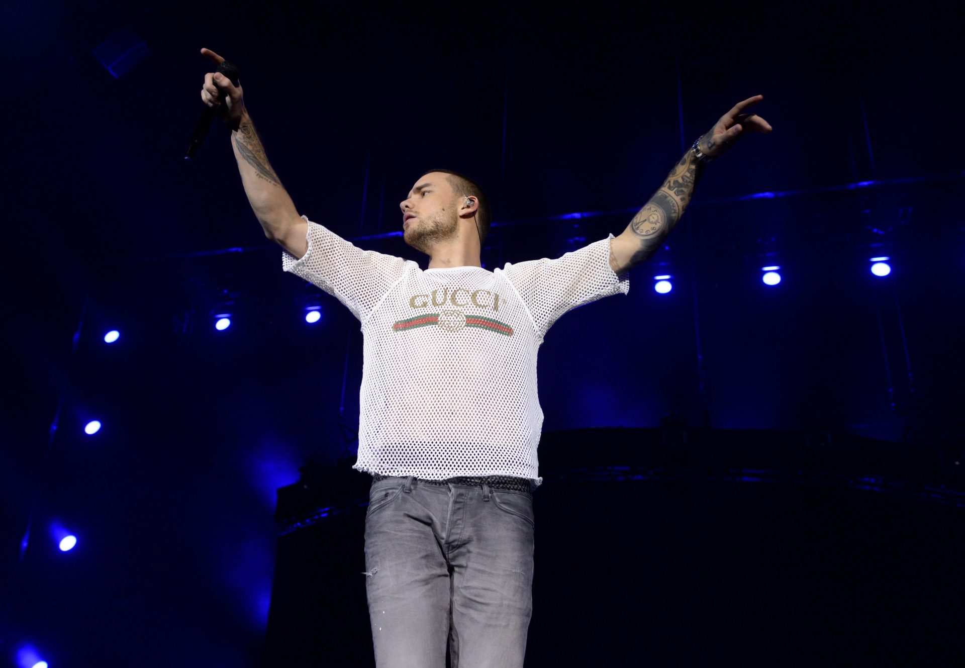 Liam Payne on stage during day two of Capital's Jingle Bell Ball 2017 with Coca-Cola at the O2 Arena, London.