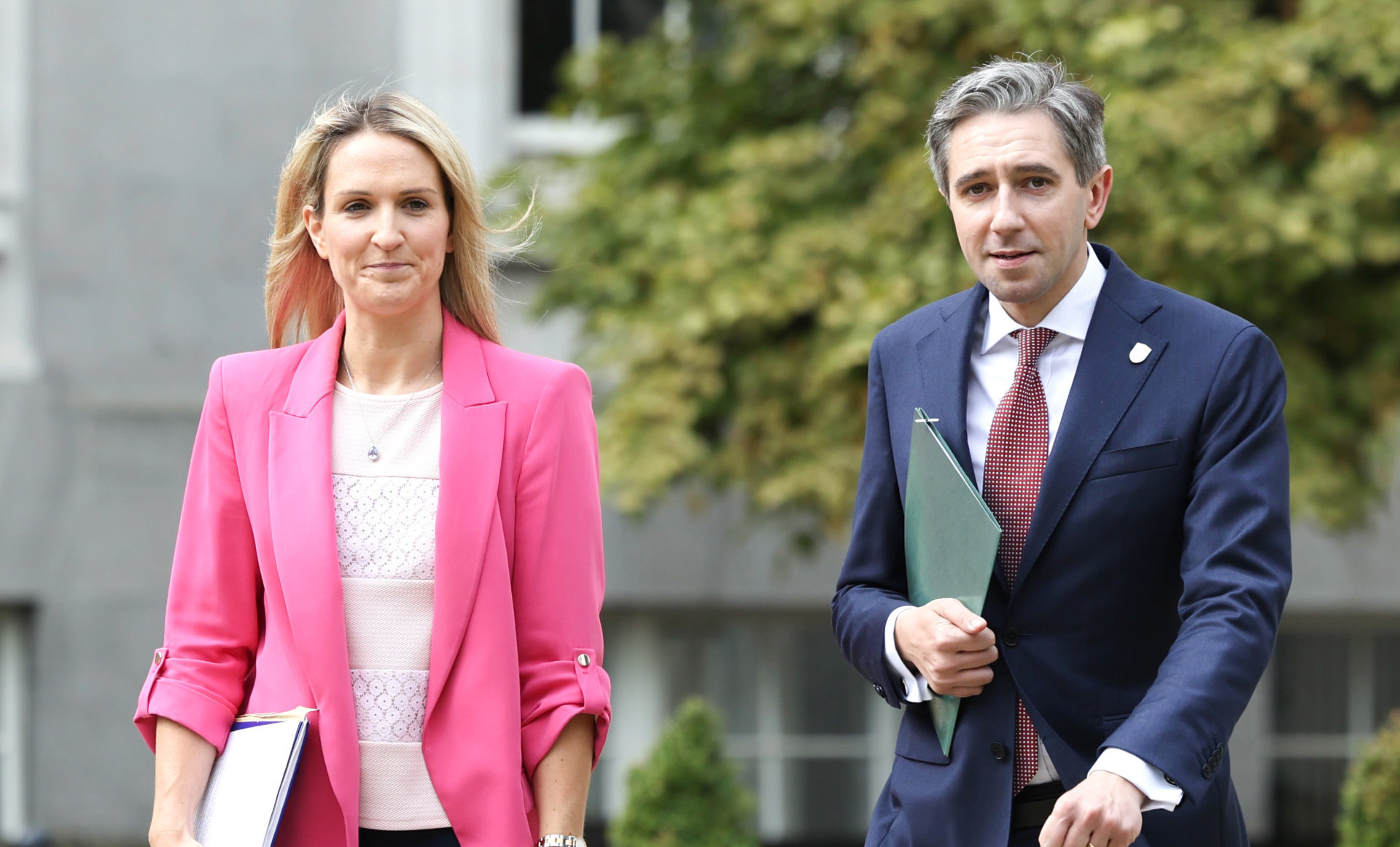 Helen McEntee and Simon Harris