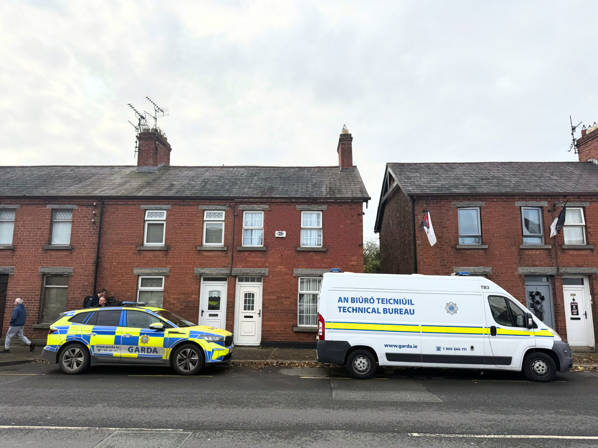 Gardaí carrying out searches at Kyran Durnin’s former family home in Dundalk