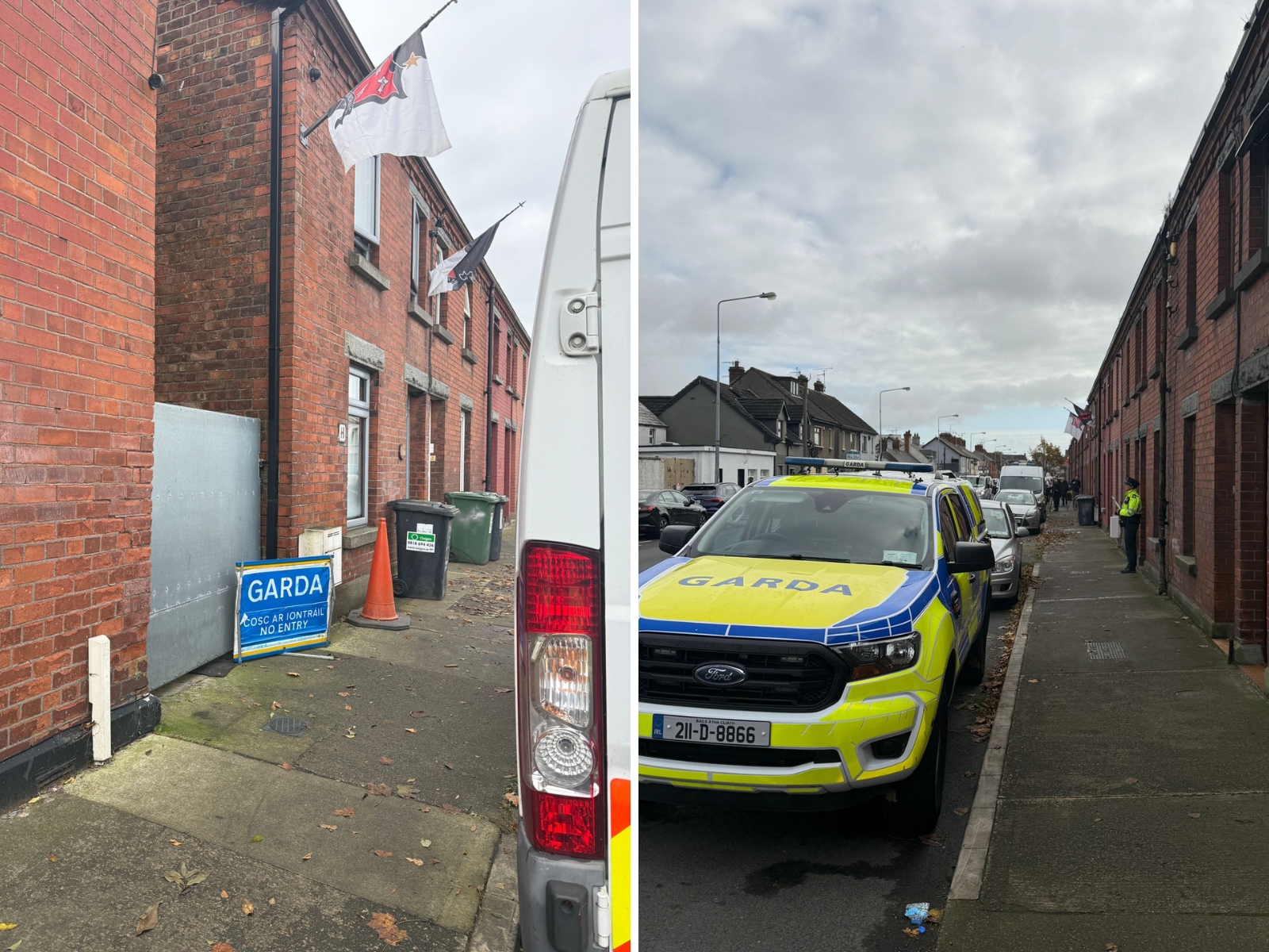 Gardaí carrying out searches at Kyran Durnin’s former family home in Dundalk