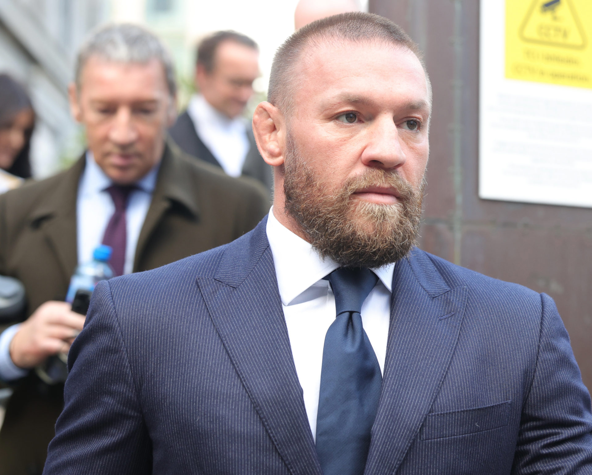 Conor McGregor leaves the High Court. 07/11/2024 Photograph: Leah Farrell / © RollingNews.ie