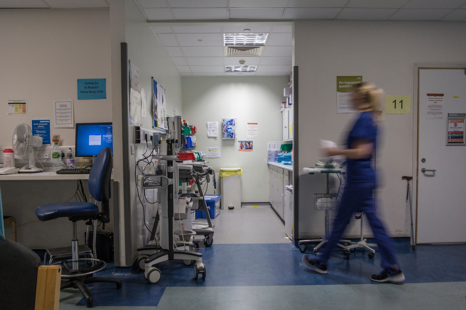 A busy hospital. Image: Alamy