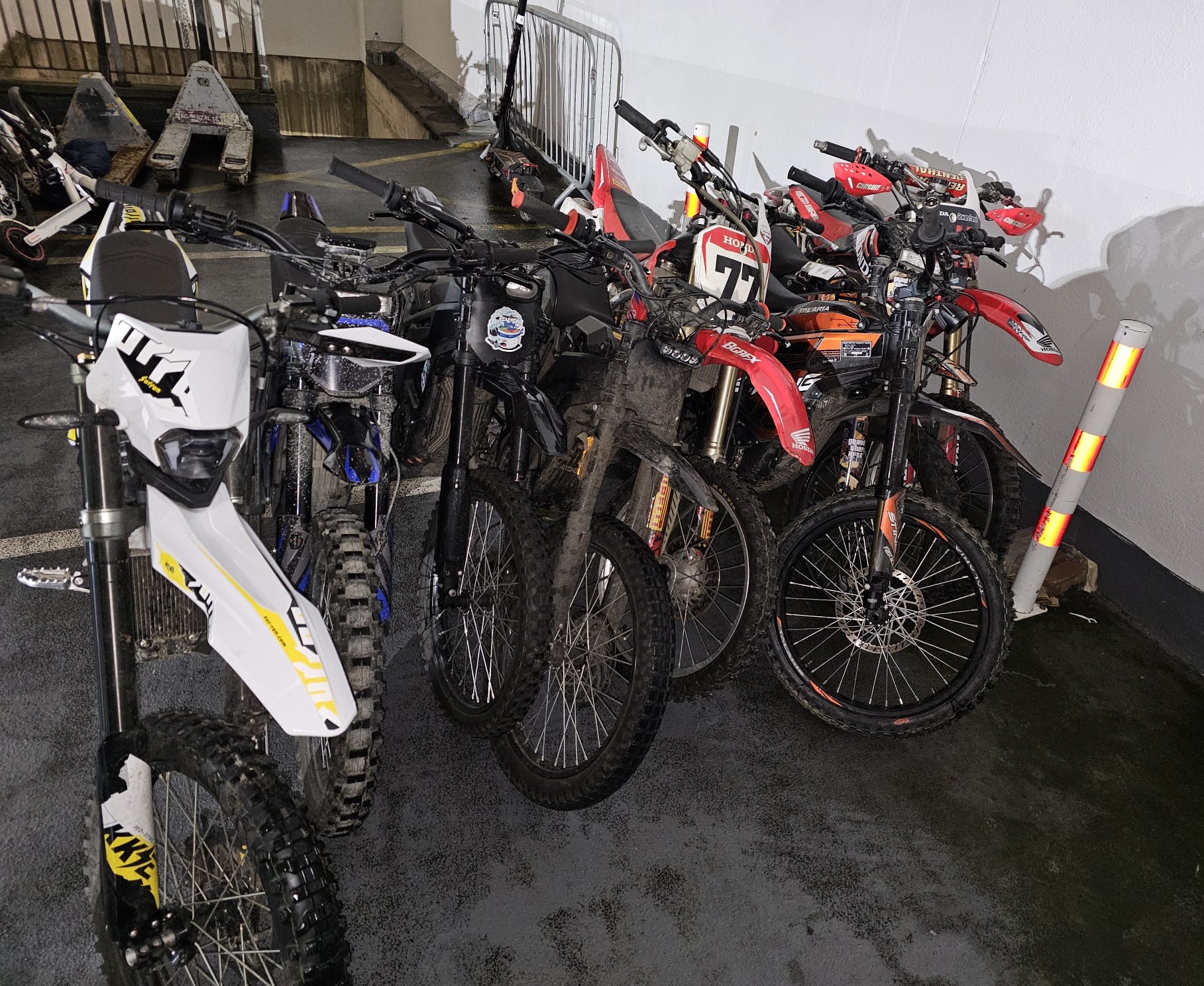 E-motorbikes seized by Gardaí