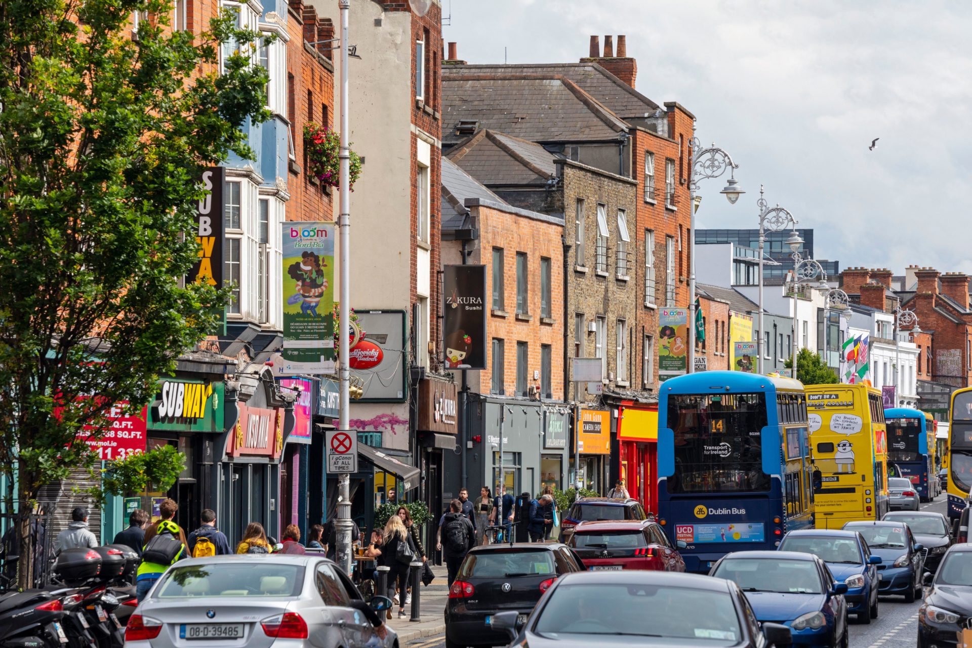 Ireland, Dublin, Wexford Street. Image: Alamy